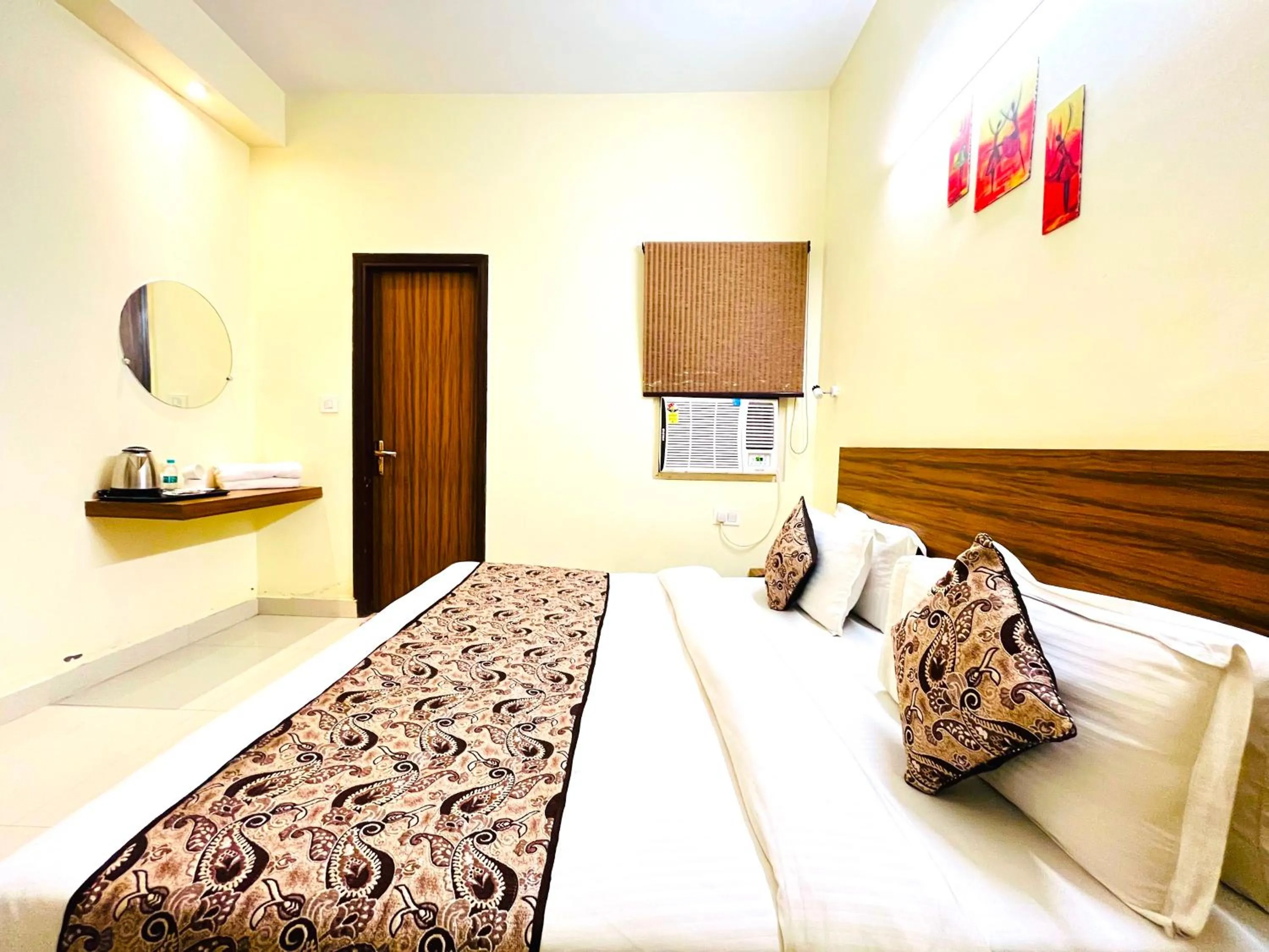Bed in Ganga Ashoka Hotel Rishikesh