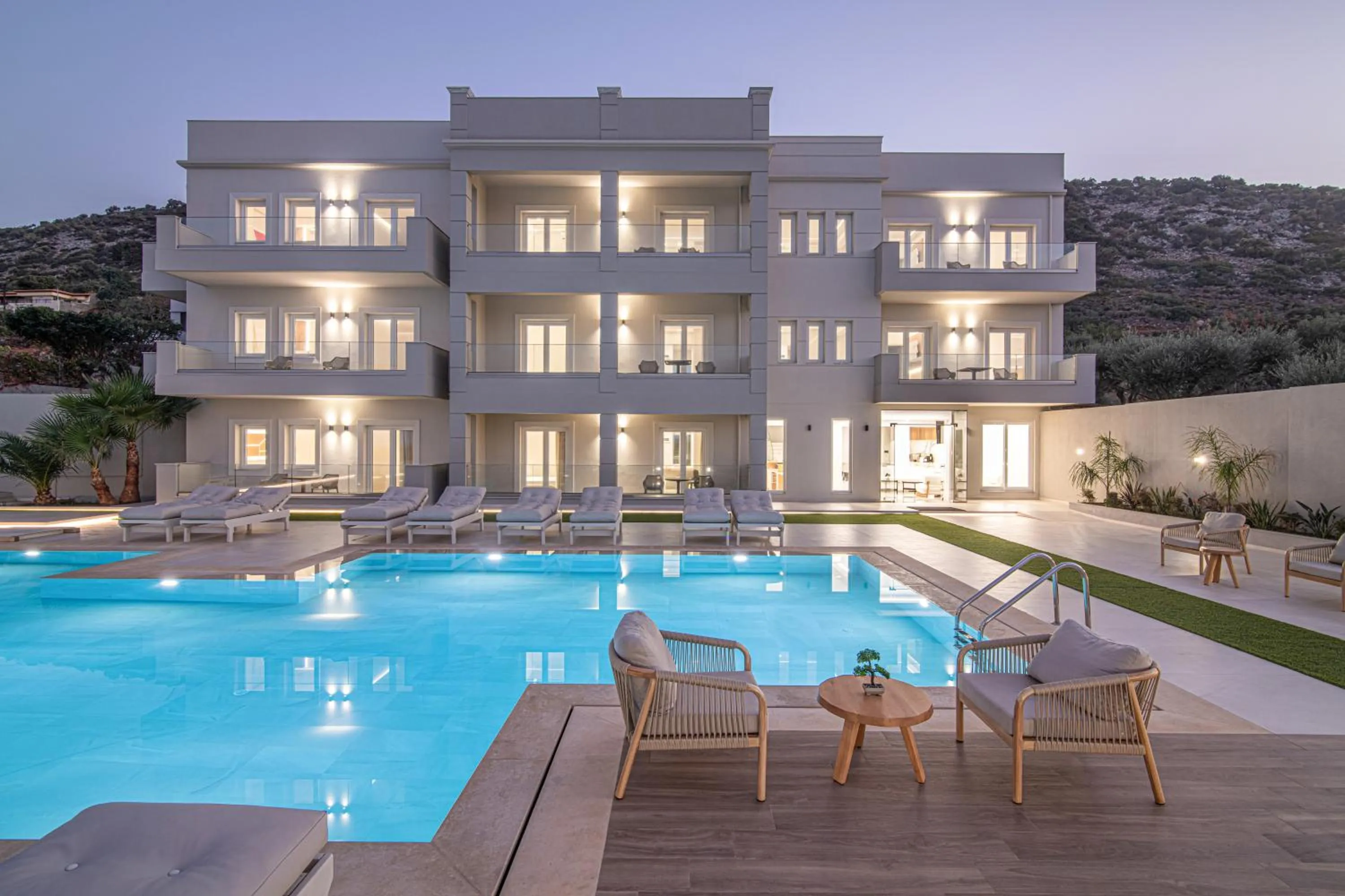 Property building in Filia Luxury Suites