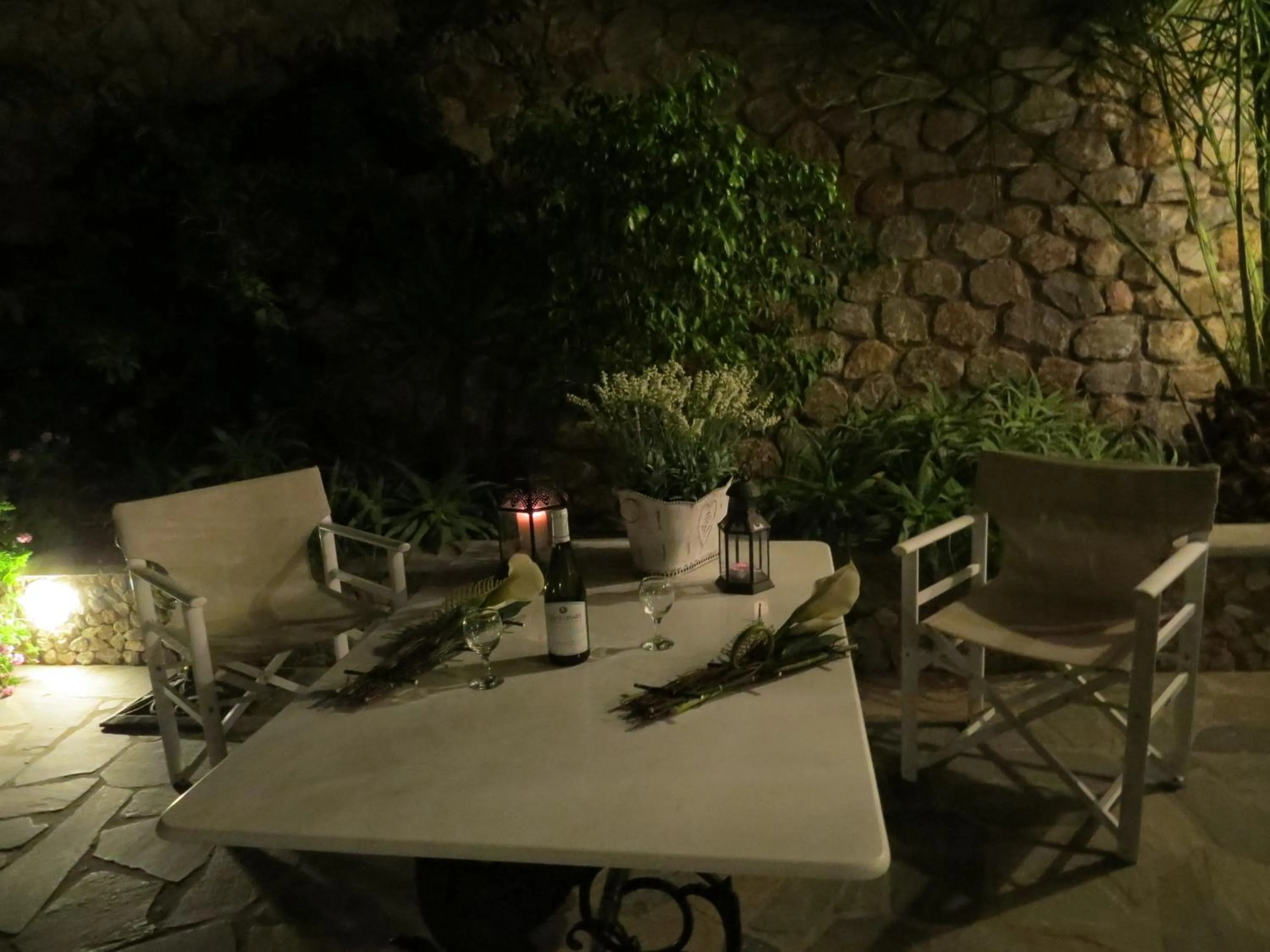 Balcony/Terrace in Villa Manos Hotel