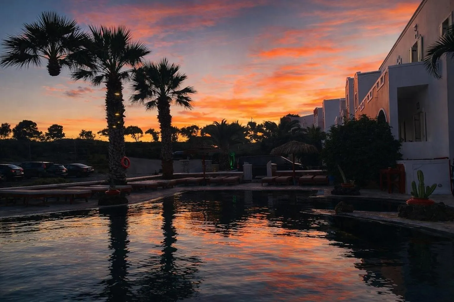 Property building in Villa Manos Hotel