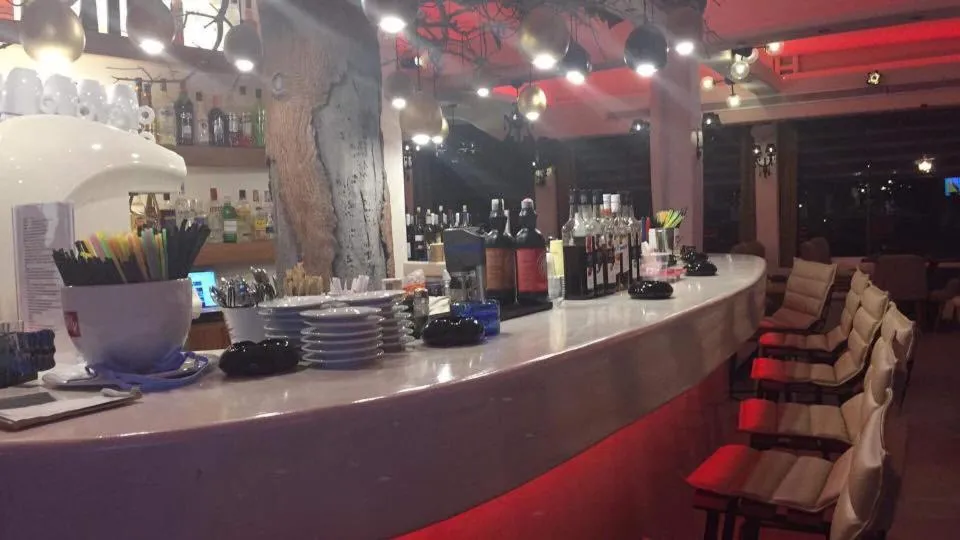 Lounge or bar in Villa Manos Hotel