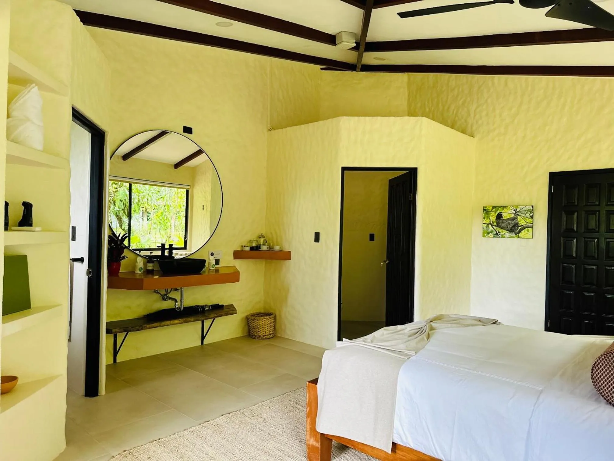 Bed in Corcovado Wilderness Lodge by SCP