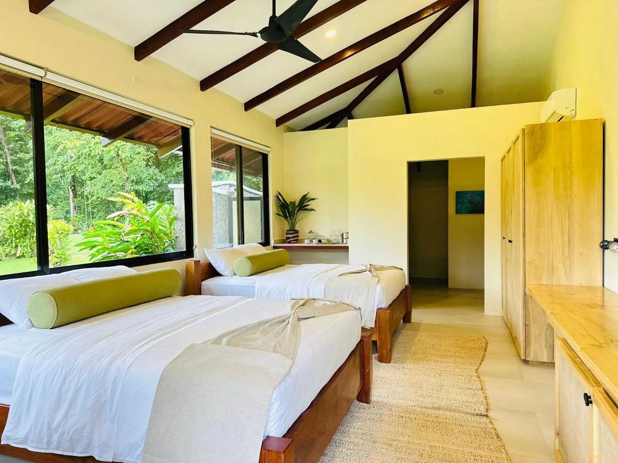 Bed in Corcovado Wilderness Lodge by SCP
