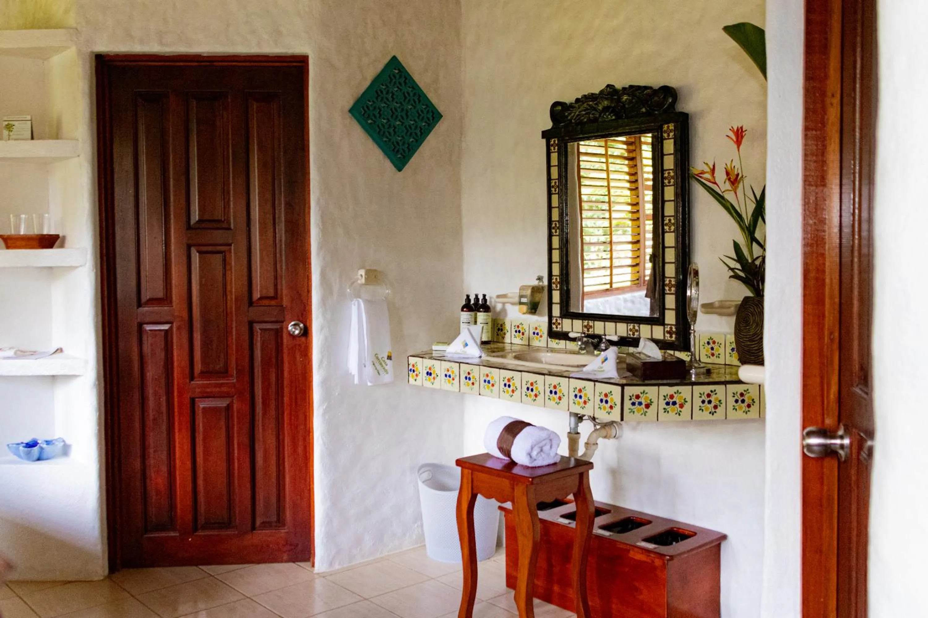 Bathroom in Corcovado Wilderness Lodge by SCP