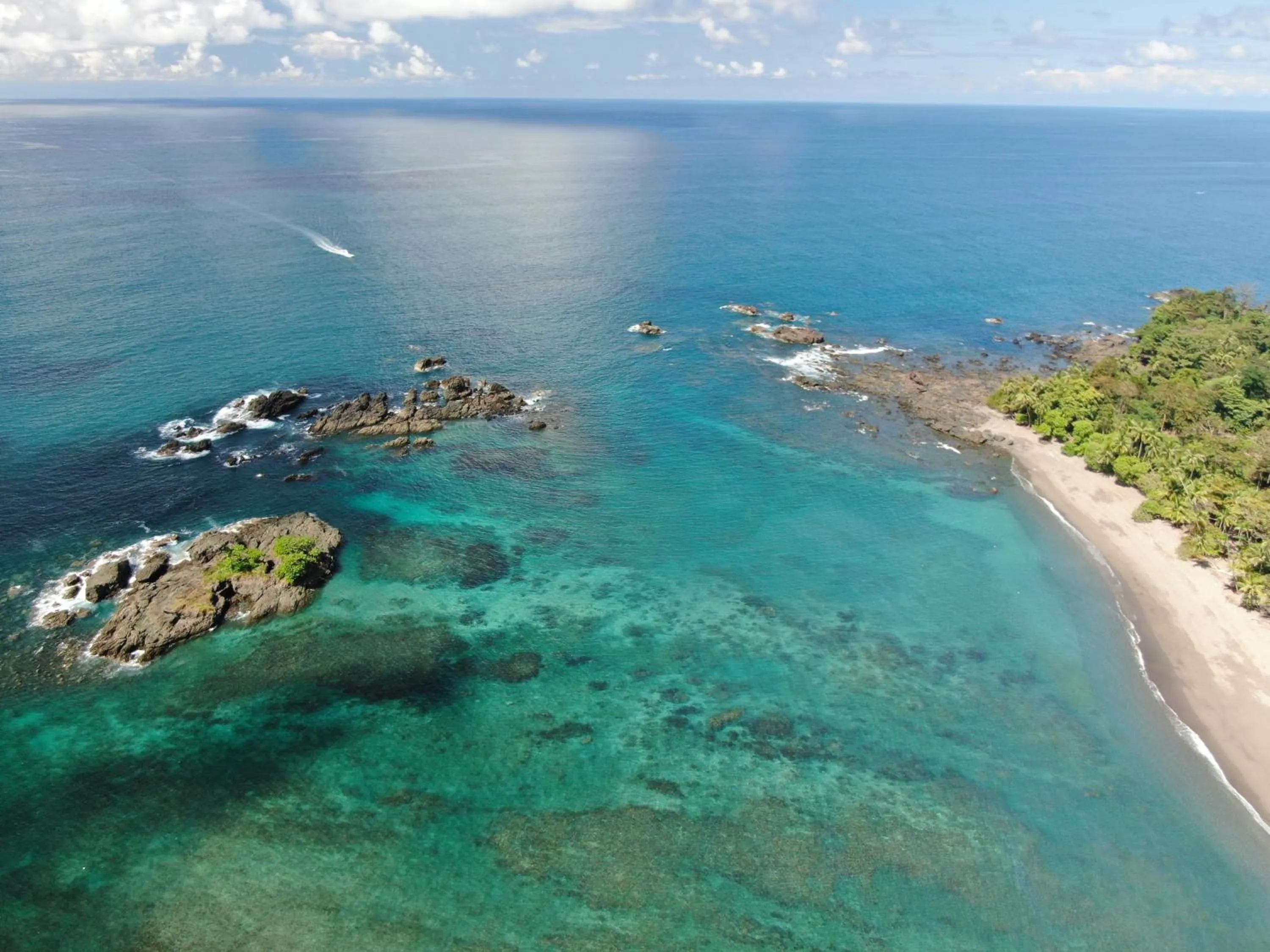 Natural landscape in Corcovado Wilderness Lodge by SCP