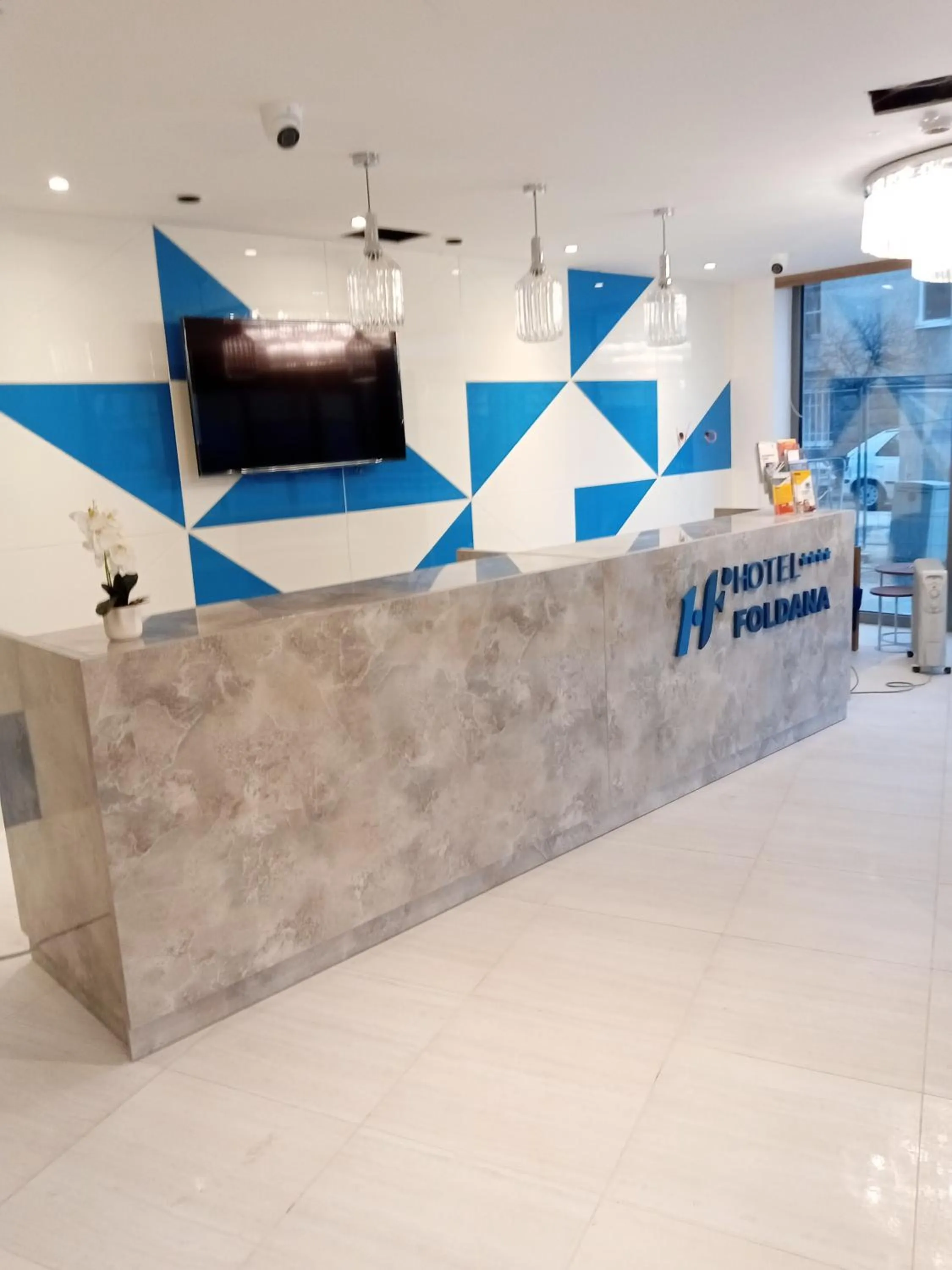 Lobby or reception in Hotel Foldana