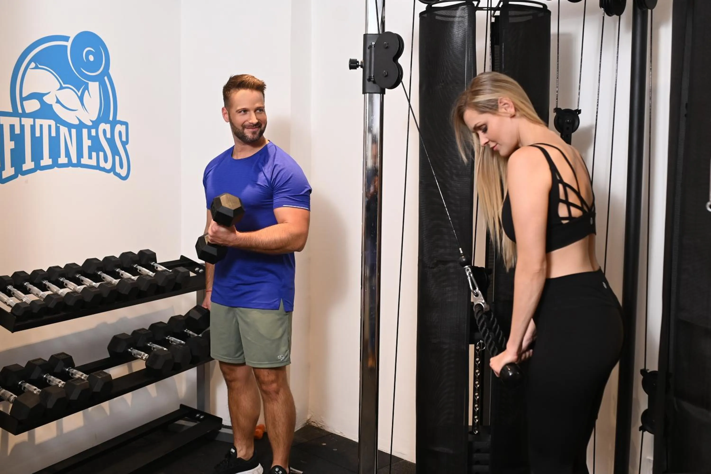 Fitness centre/facilities in Hotel Foldana