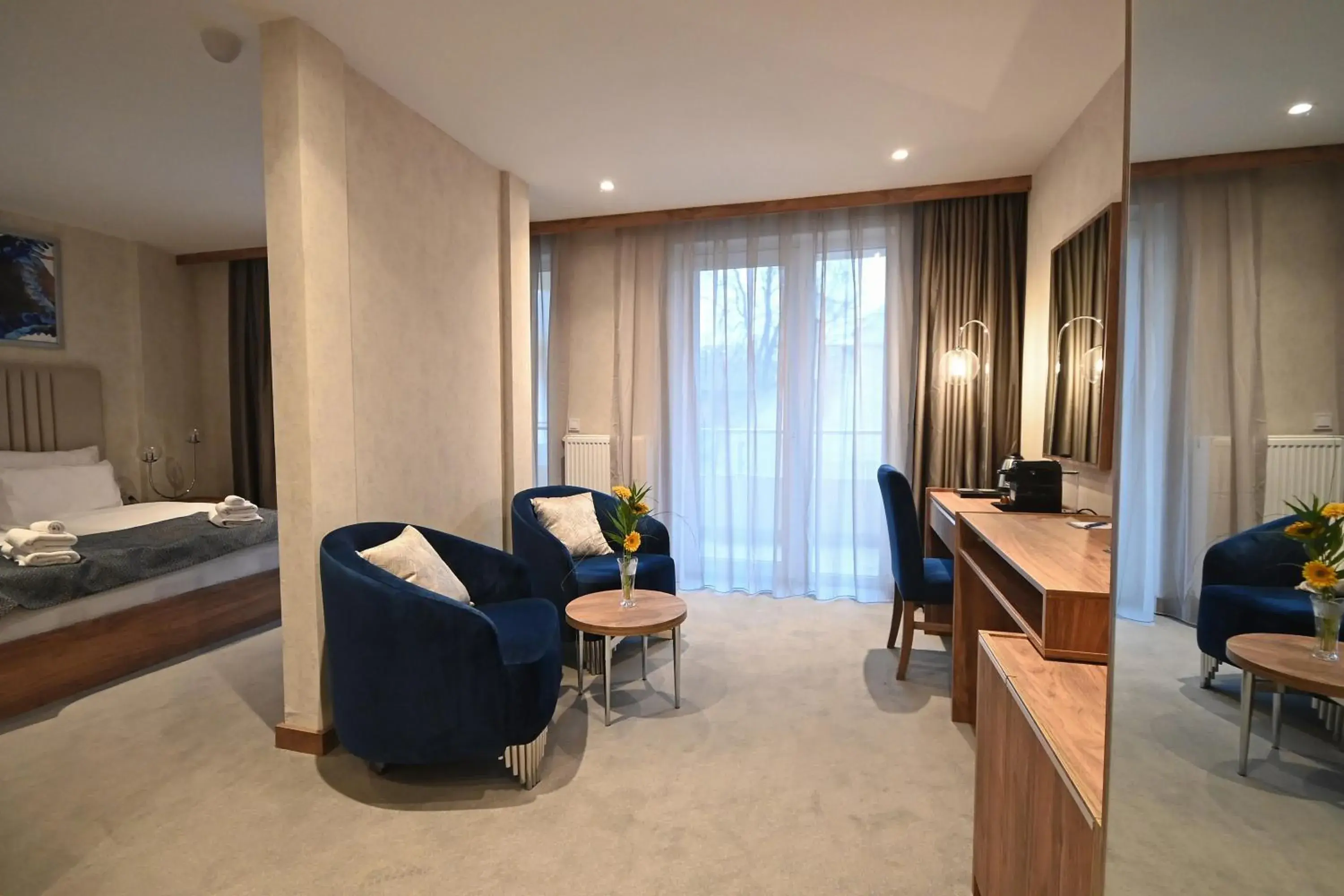 Deluxe Double Room with Balcony in Hotel Foldana Deluxe Double Room with Balcony in Hotel Foldana