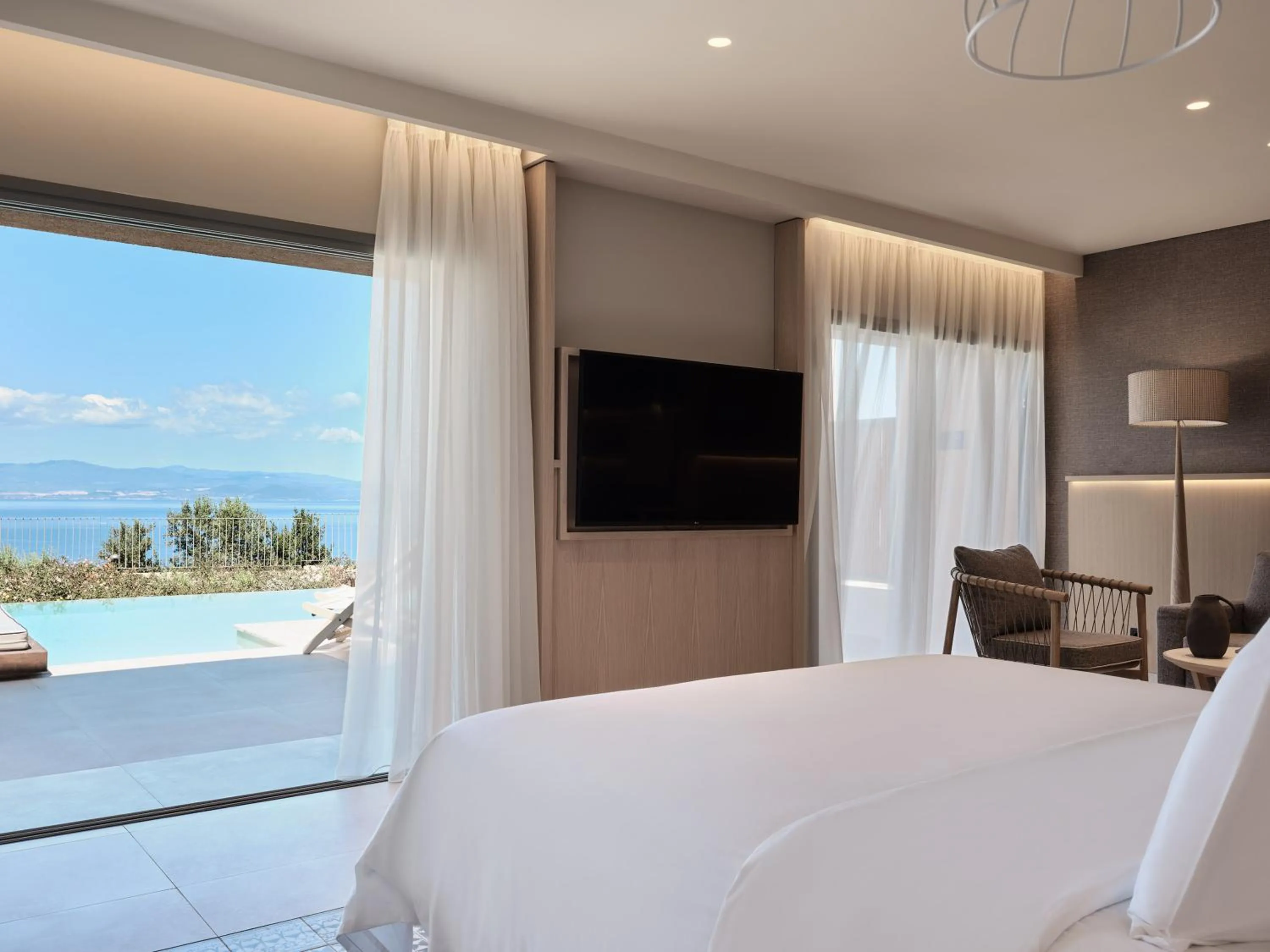 View (from property/room), Bed in Cora Hotel & Spa