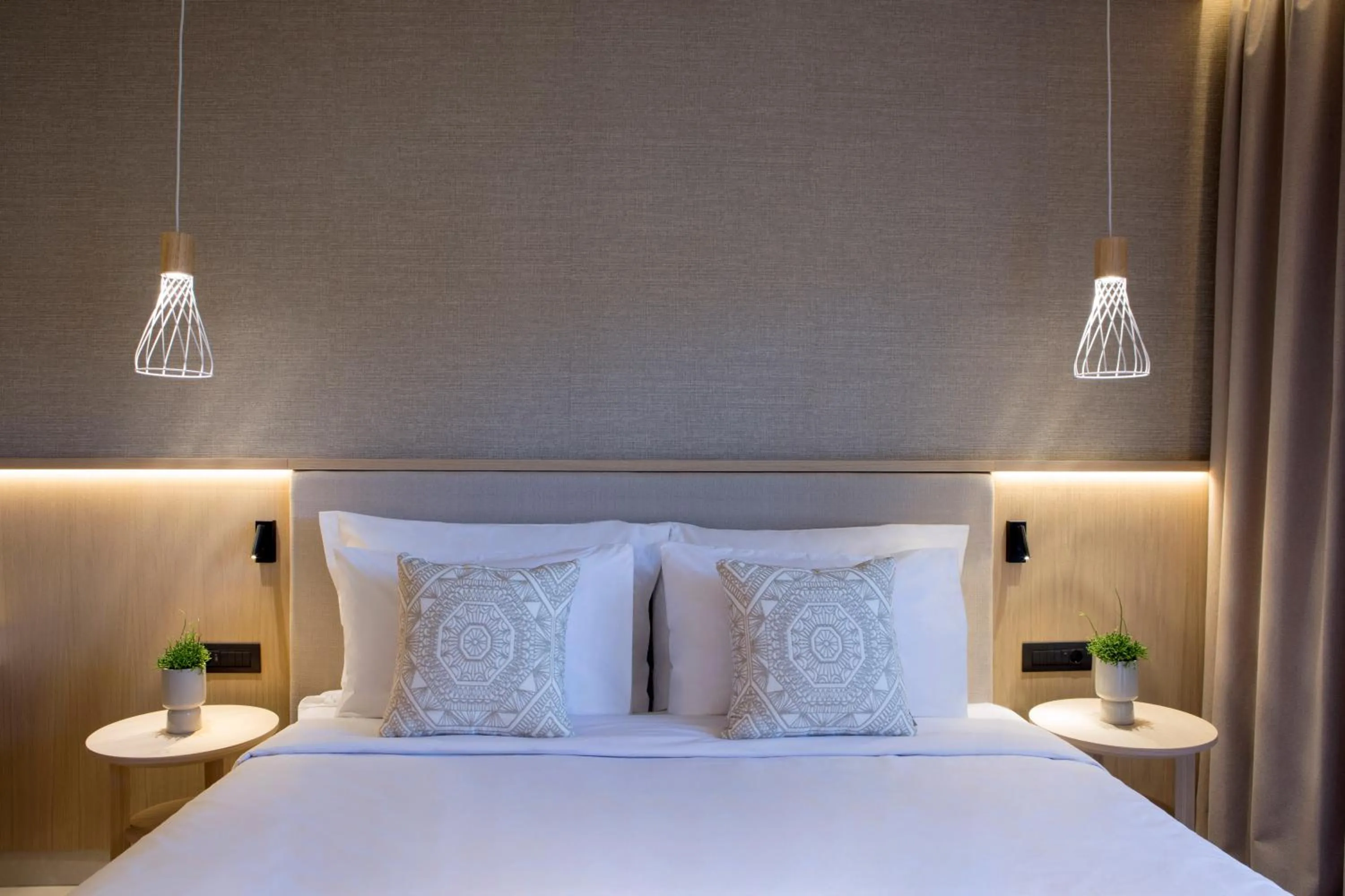 Bed in Cora Hotel & Spa