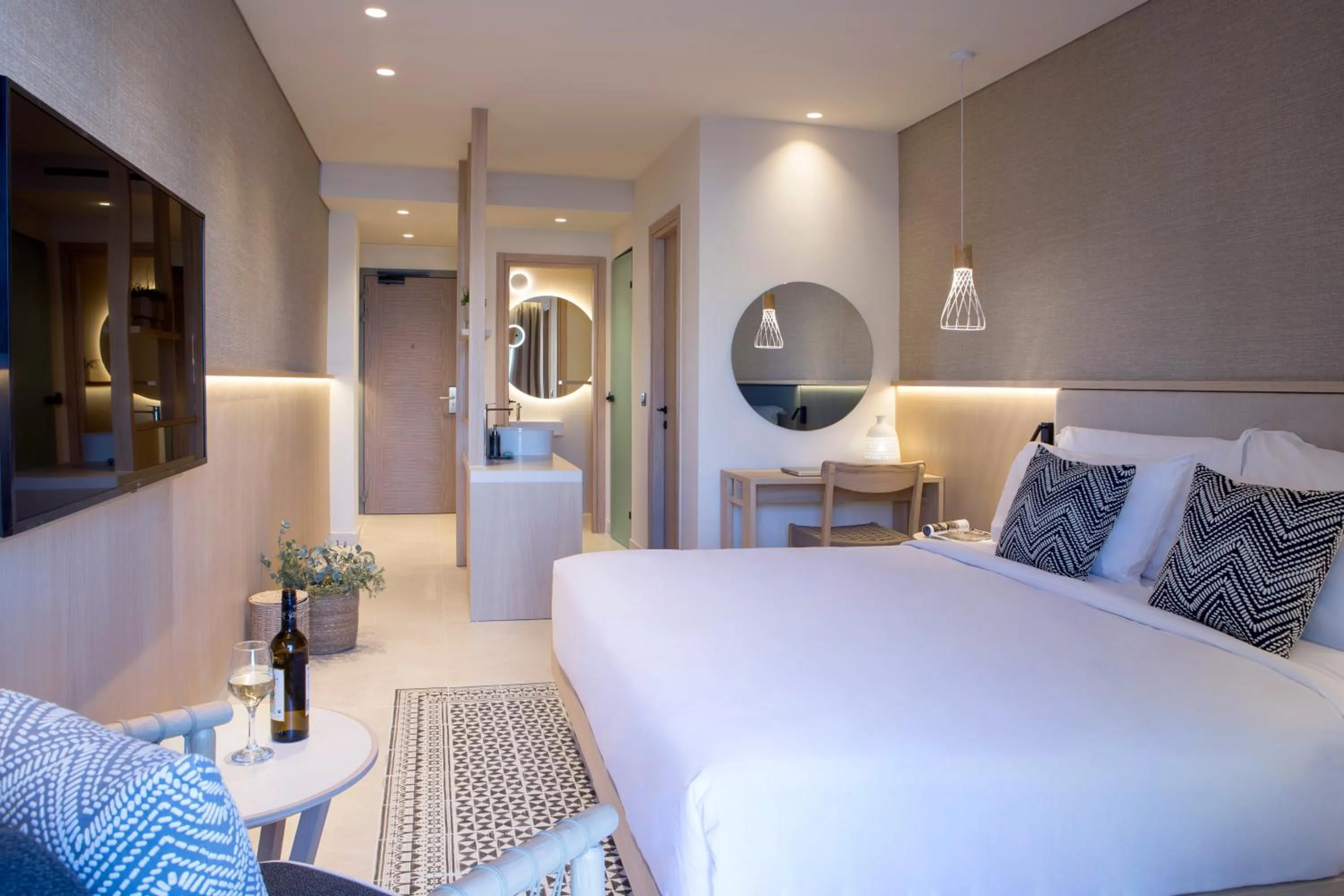 Bedroom, Bed in Cora Hotel & Spa