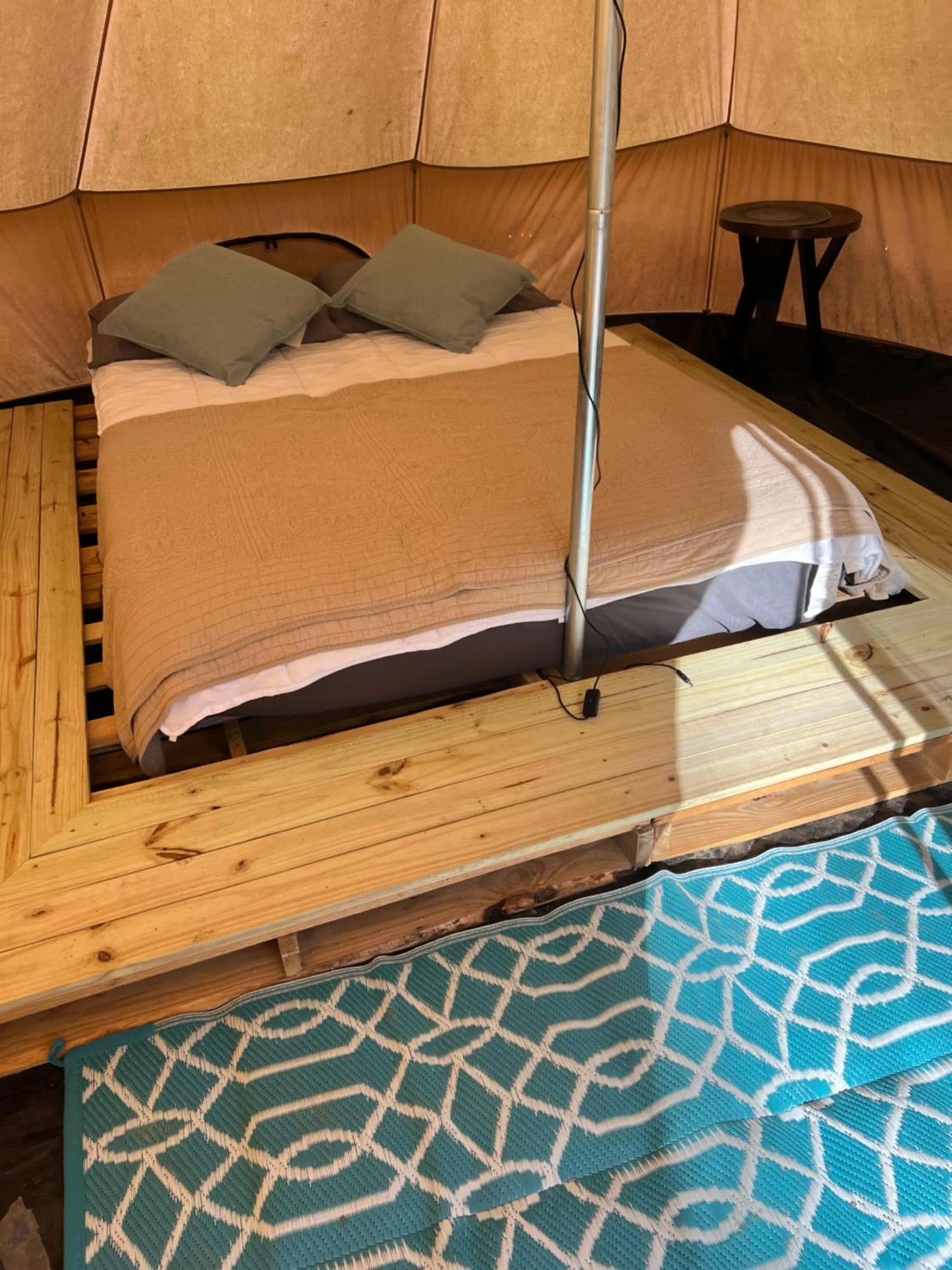 Bed in Harmony Tree Resorts inc