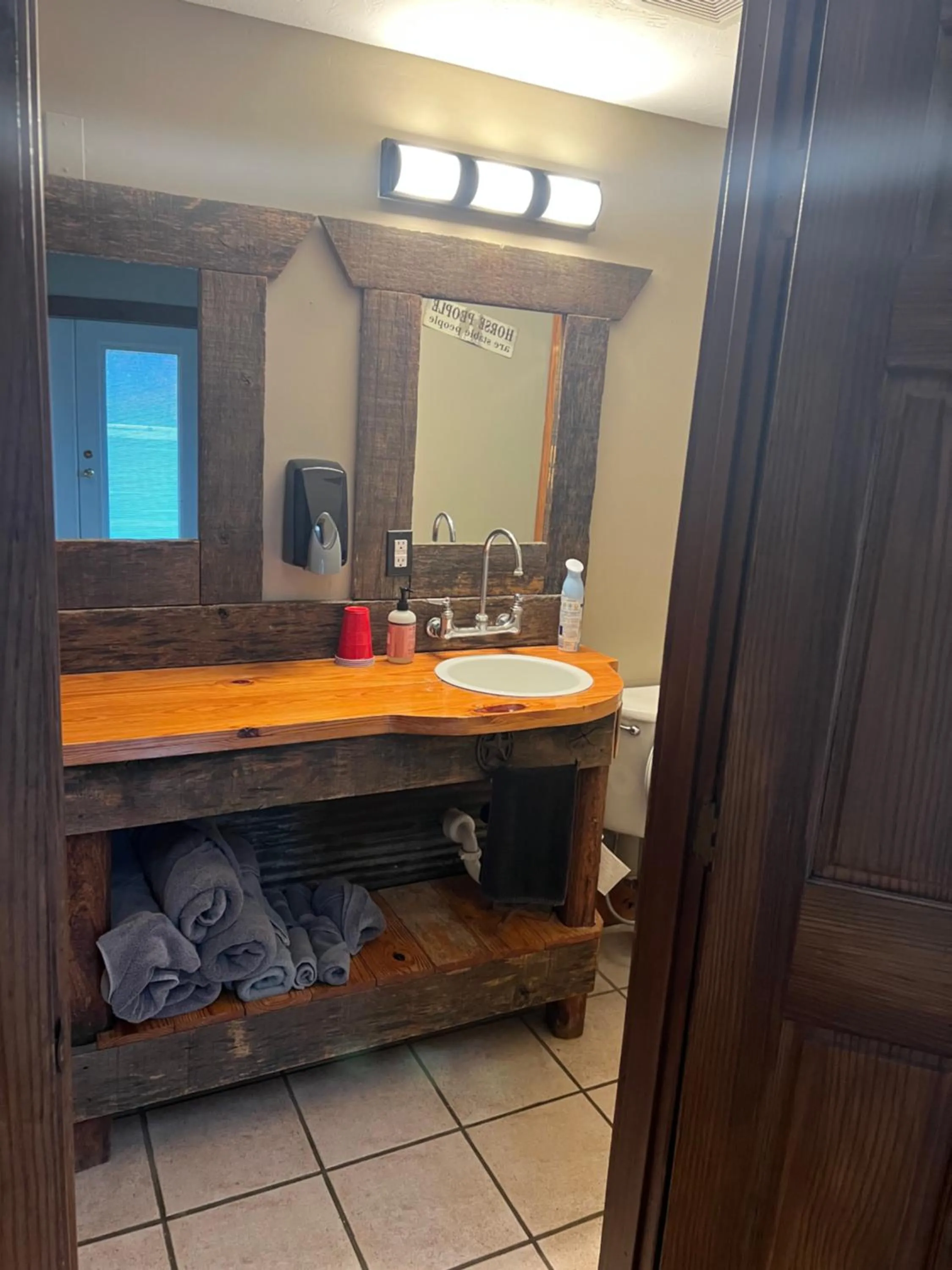 Bathroom in Harmony Tree Resorts inc
