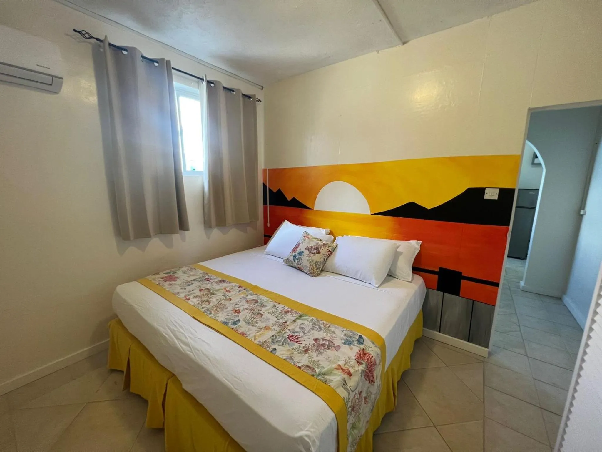 Bed in Nautilus Ocean Suites