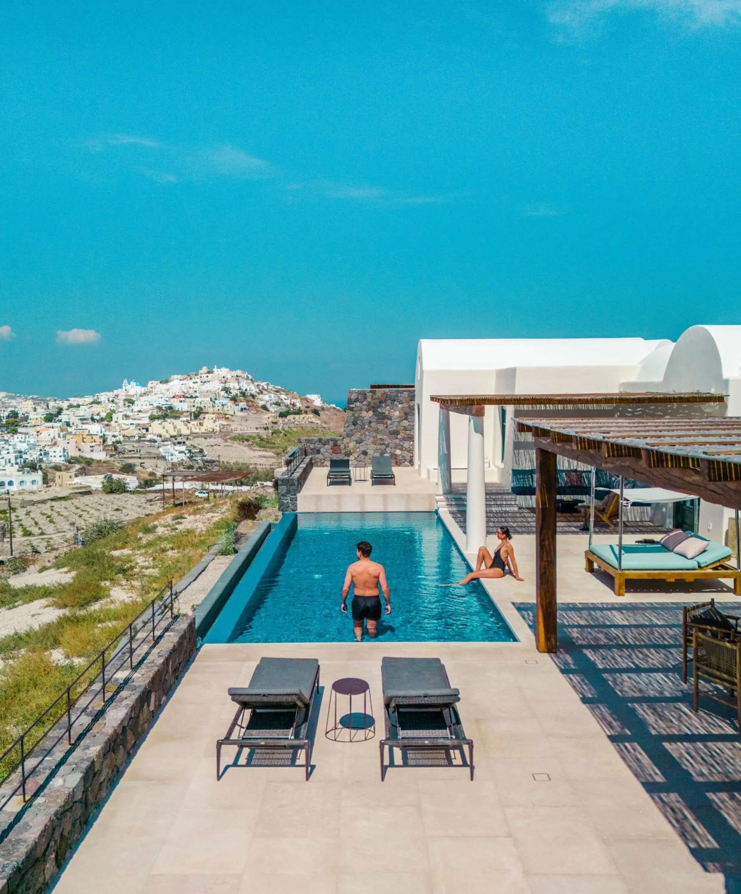 View (from property/room) in Patina Vivera Estate Santorini