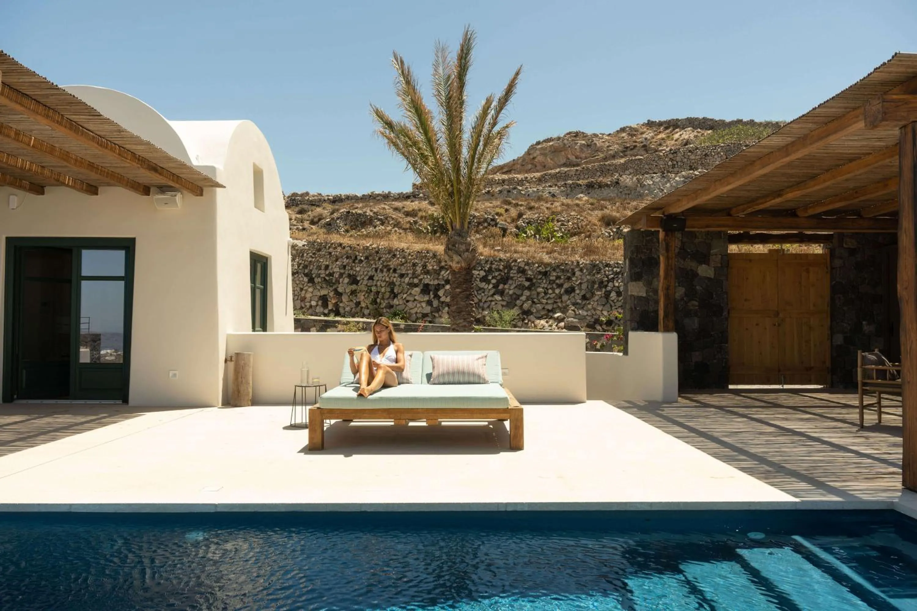 Day in Patina Vivera Estate Santorini