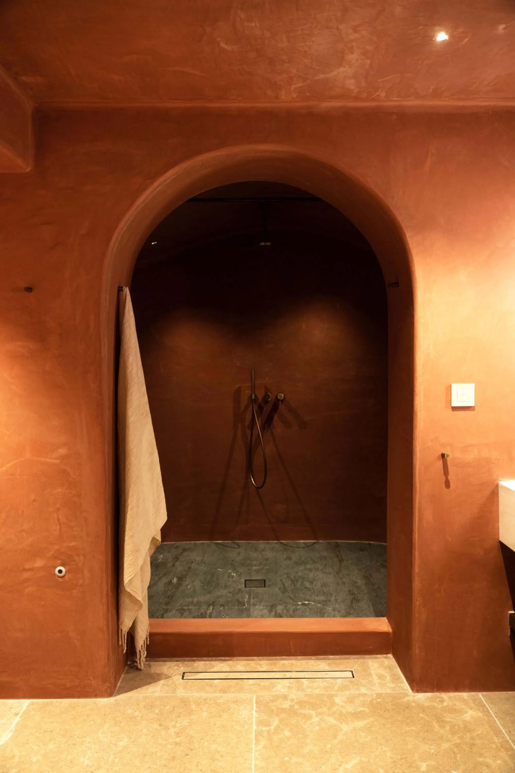 Bathroom in Patina Vivera Estate Santorini