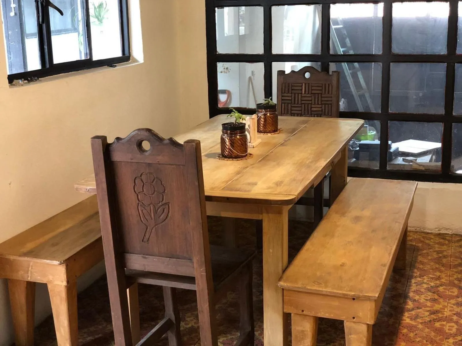 Dining area in Casa Cheleb