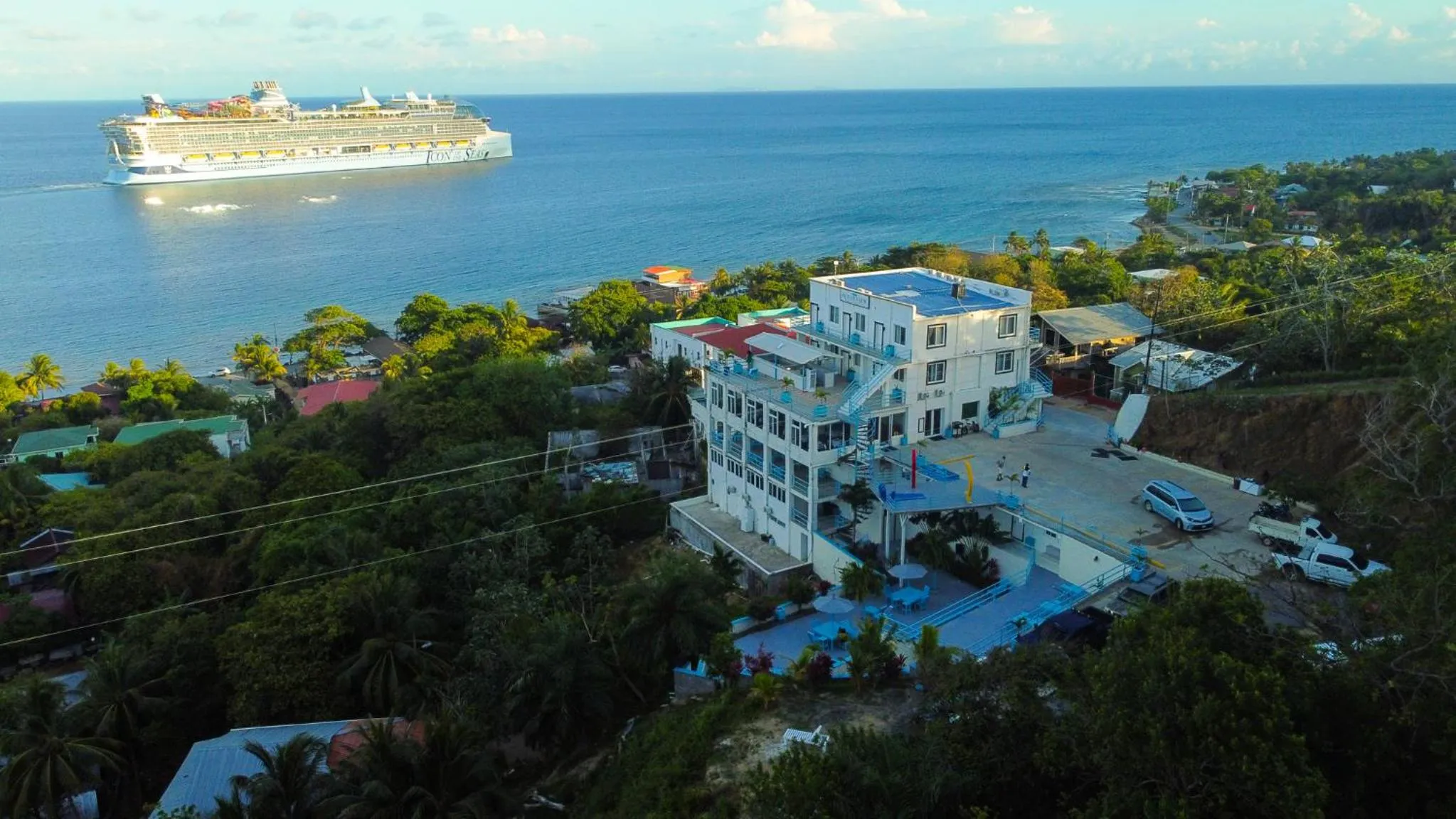 Property building in Ocean View Hotel and Restaurant