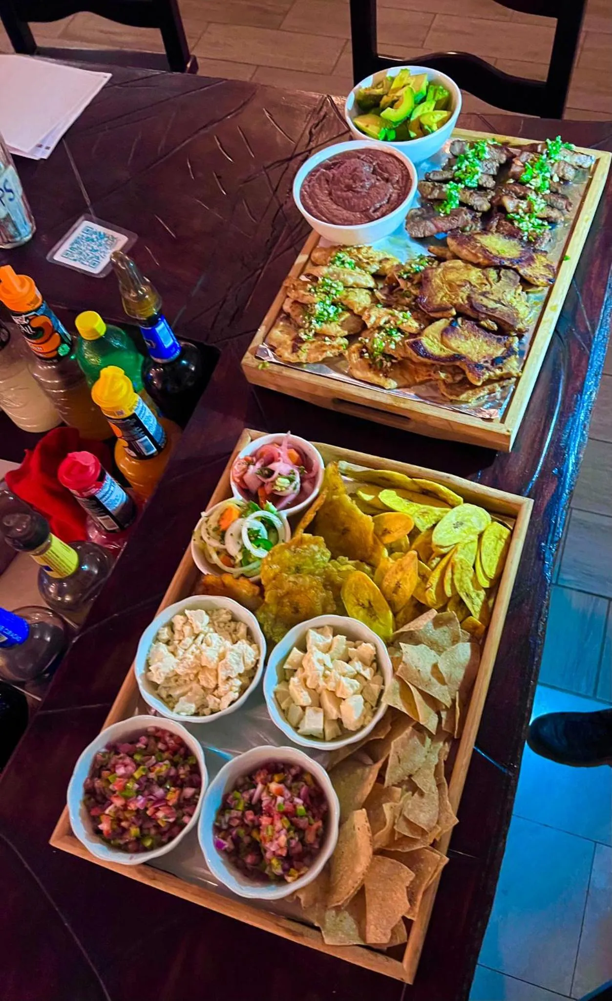 Food and drinks in Ocean View Hotel and Restaurant