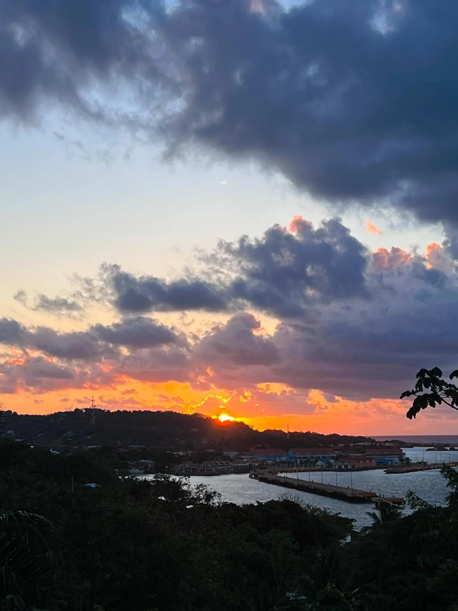 Sunrise in Ocean View Hotel and Restaurant