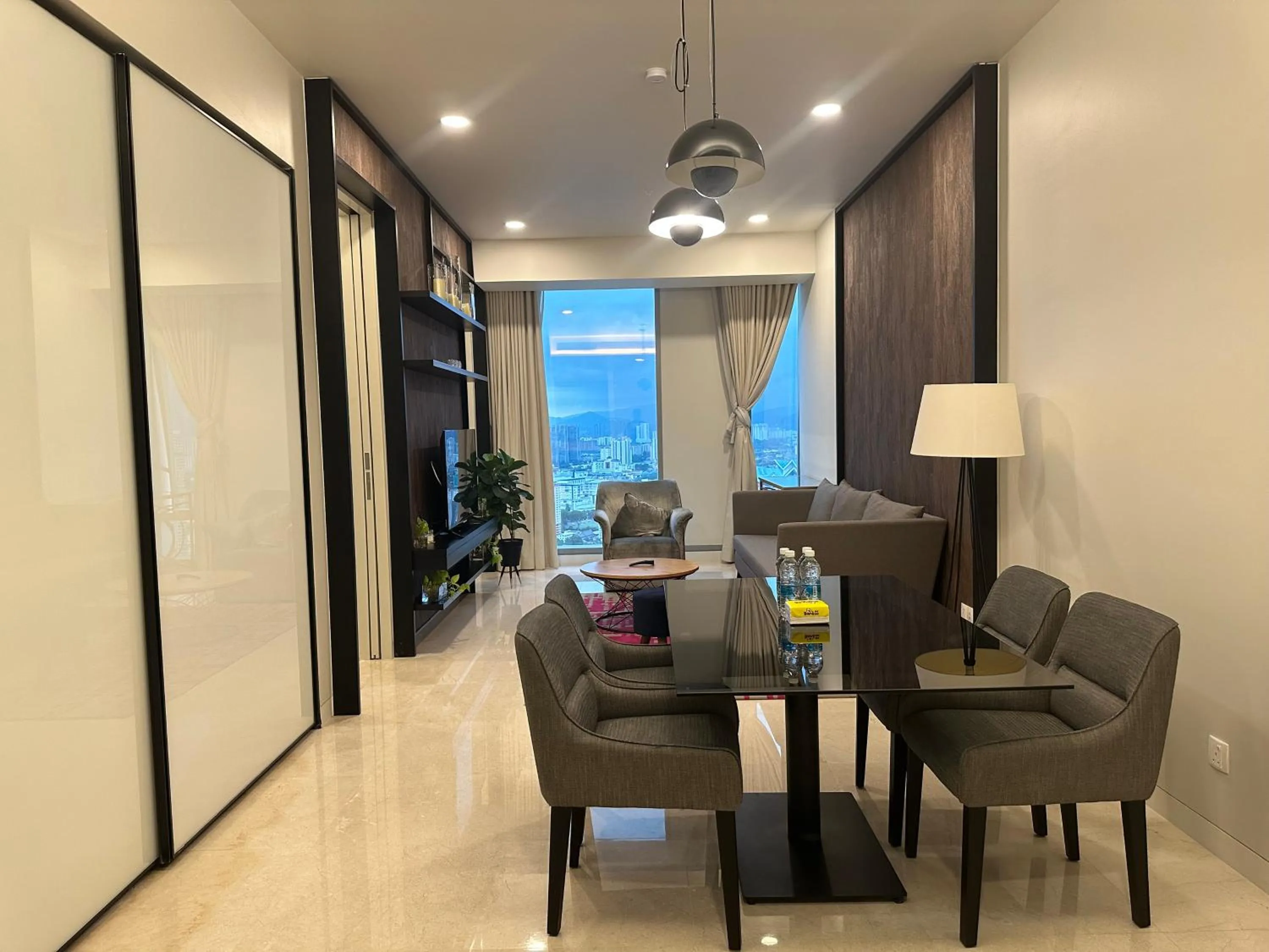 Living room in Tropicana The Residence Klcc By Sky World