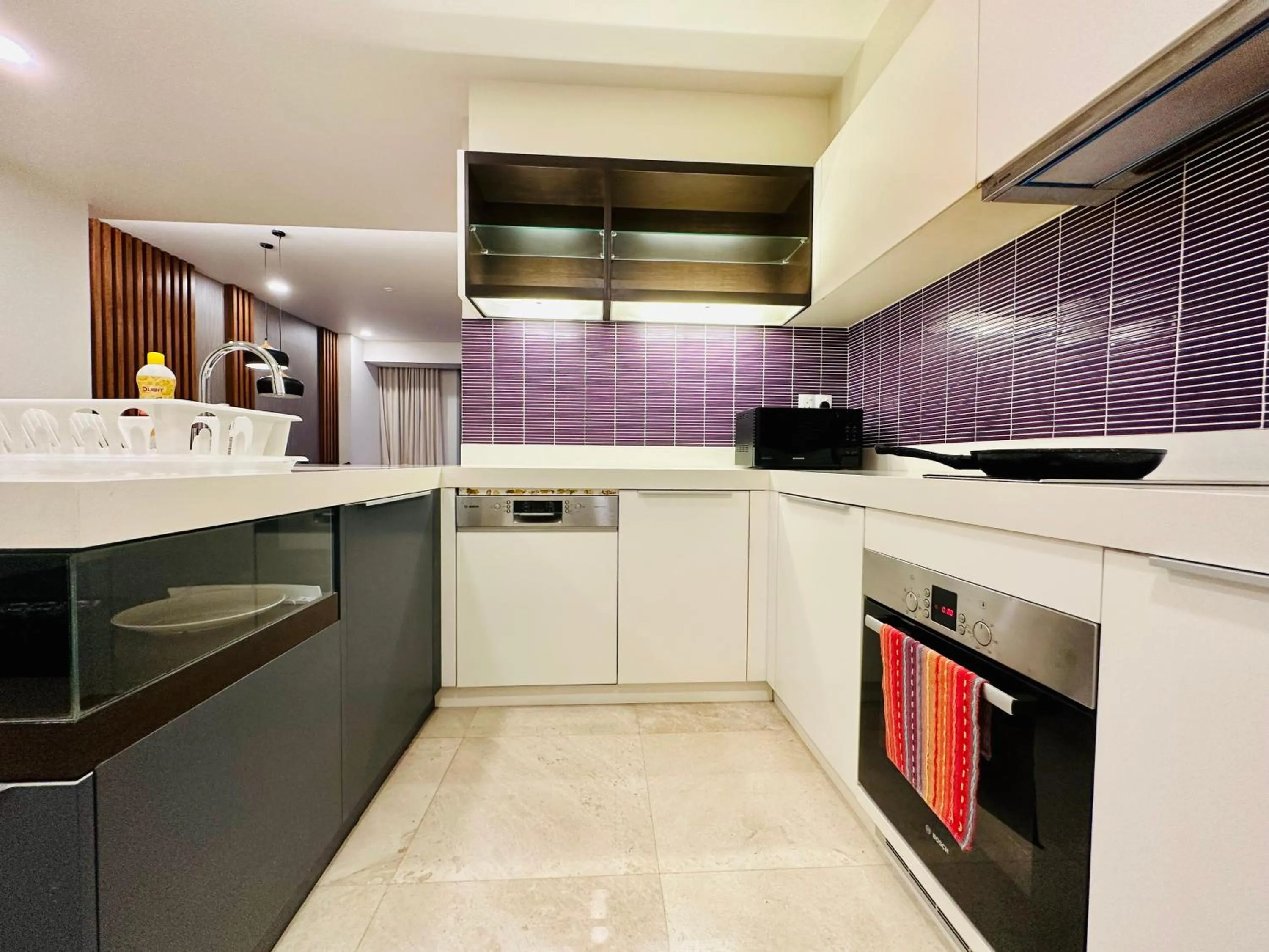 Kitchen or kitchenette in Tropicana The Residence Klcc By Sky World