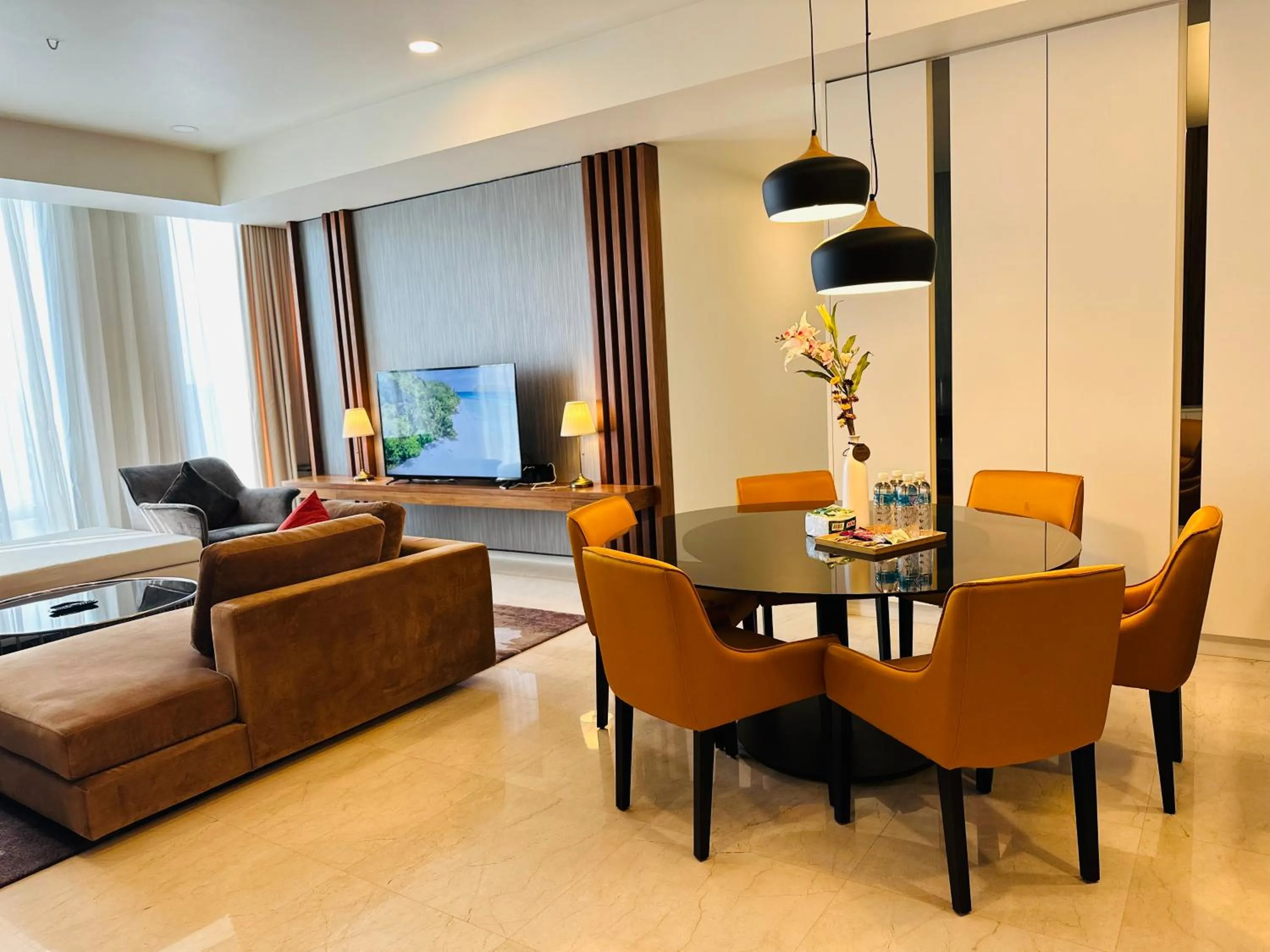 Living room in Tropicana The Residence Klcc By Sky World