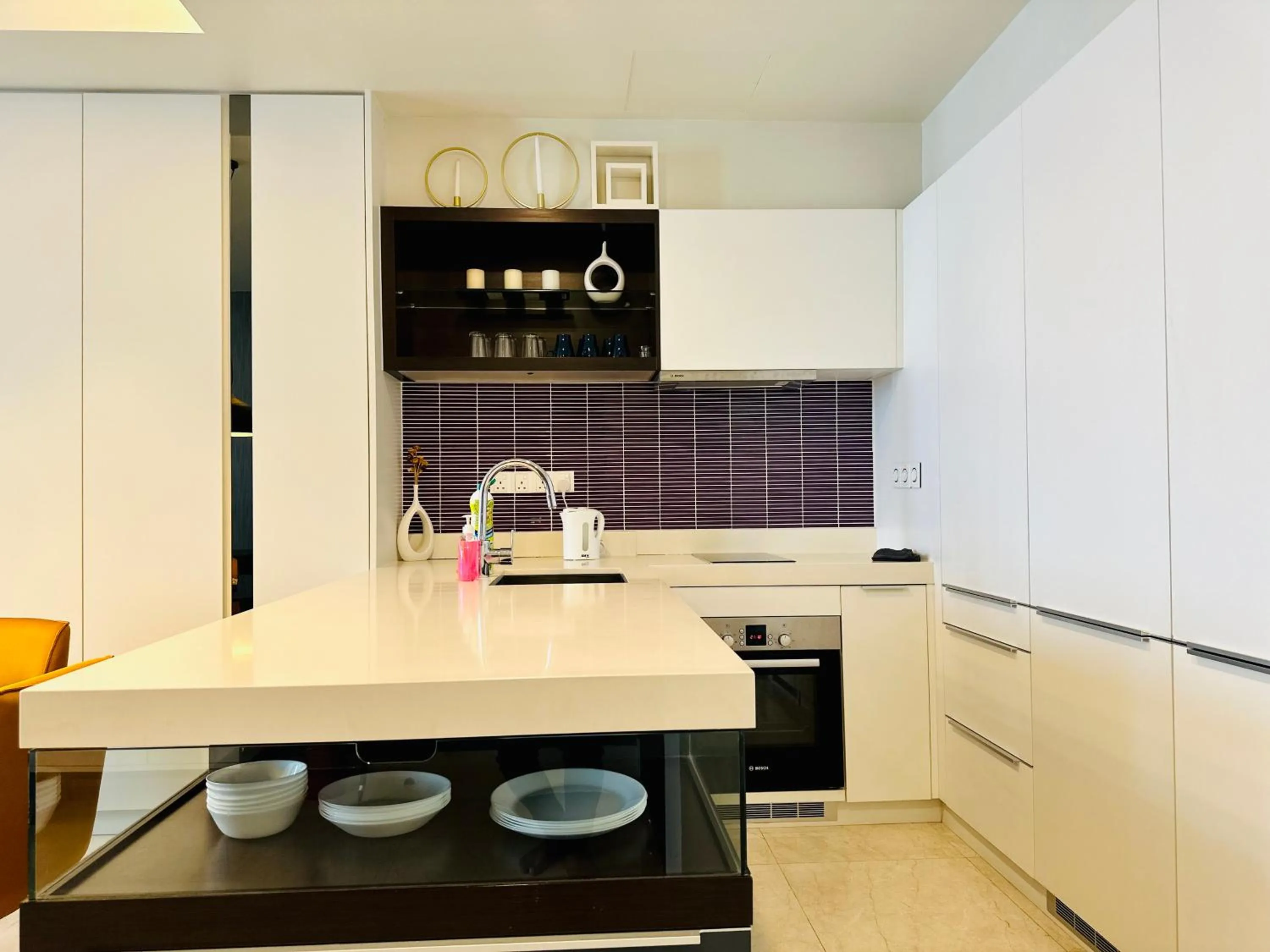 Kitchen or kitchenette in Tropicana The Residence Klcc By Sky World