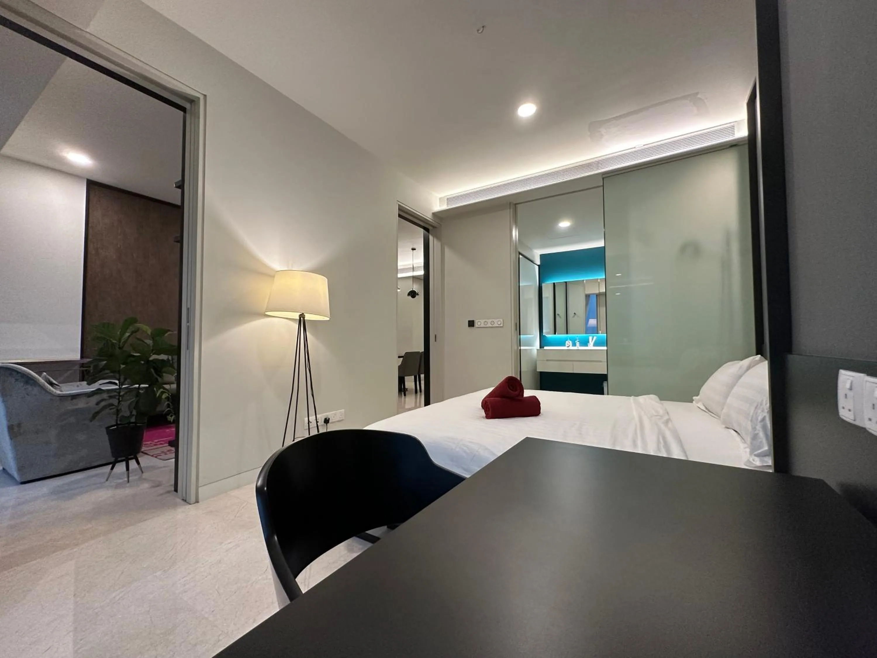 Bed in Tropicana The Residence Klcc By Sky World