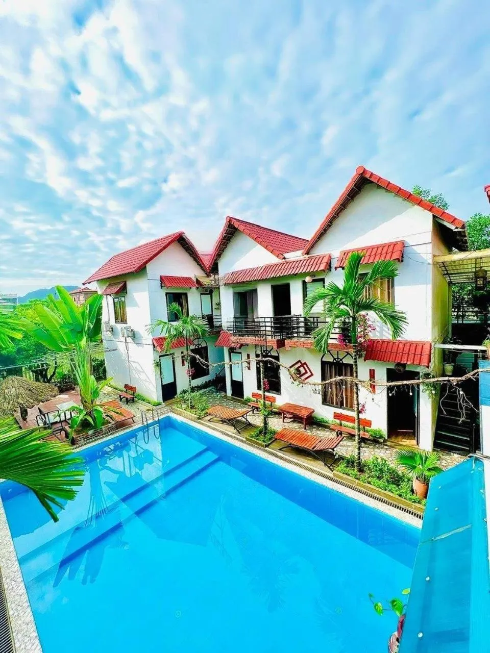 Property building in Tam Coc Mandala Villa & Homestay