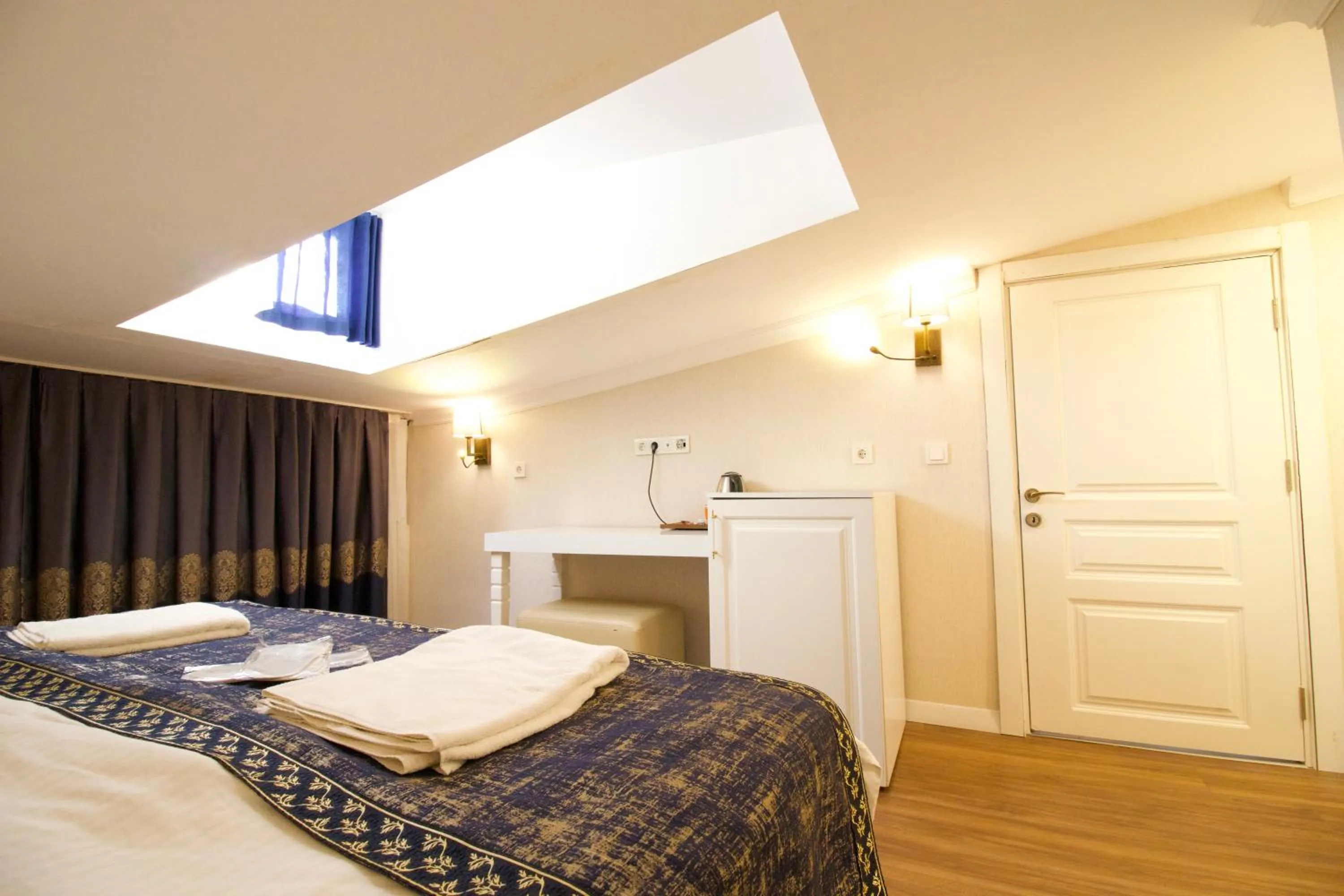 Photo of the whole room, Bed in Olympos Garden Hotel