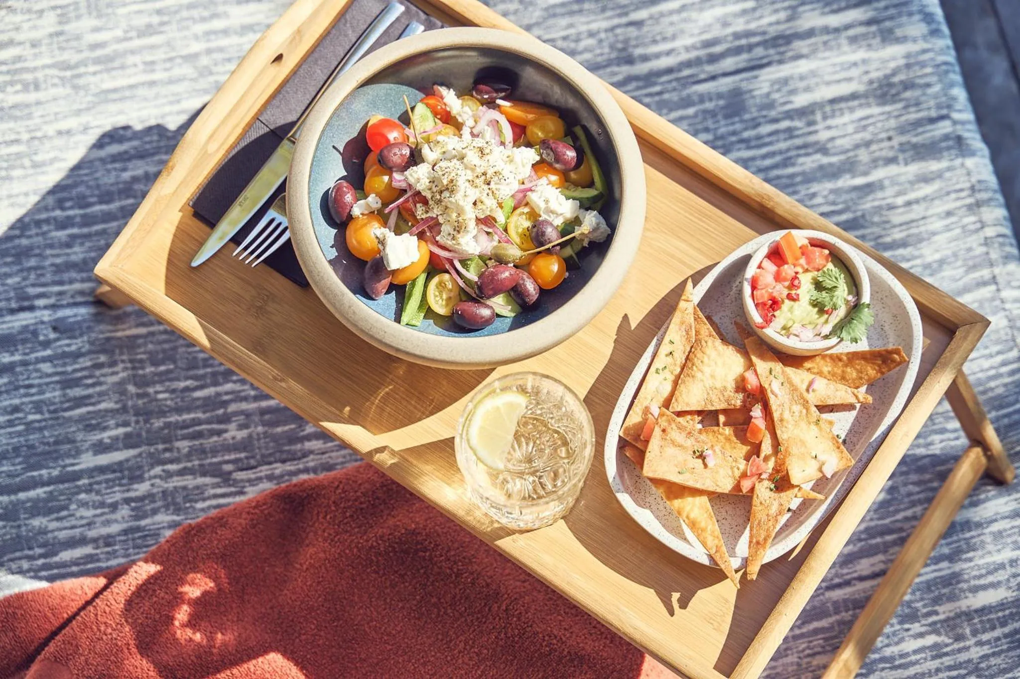 Food close-up in Mykonos Theoxenia, a Member of Design Hotels