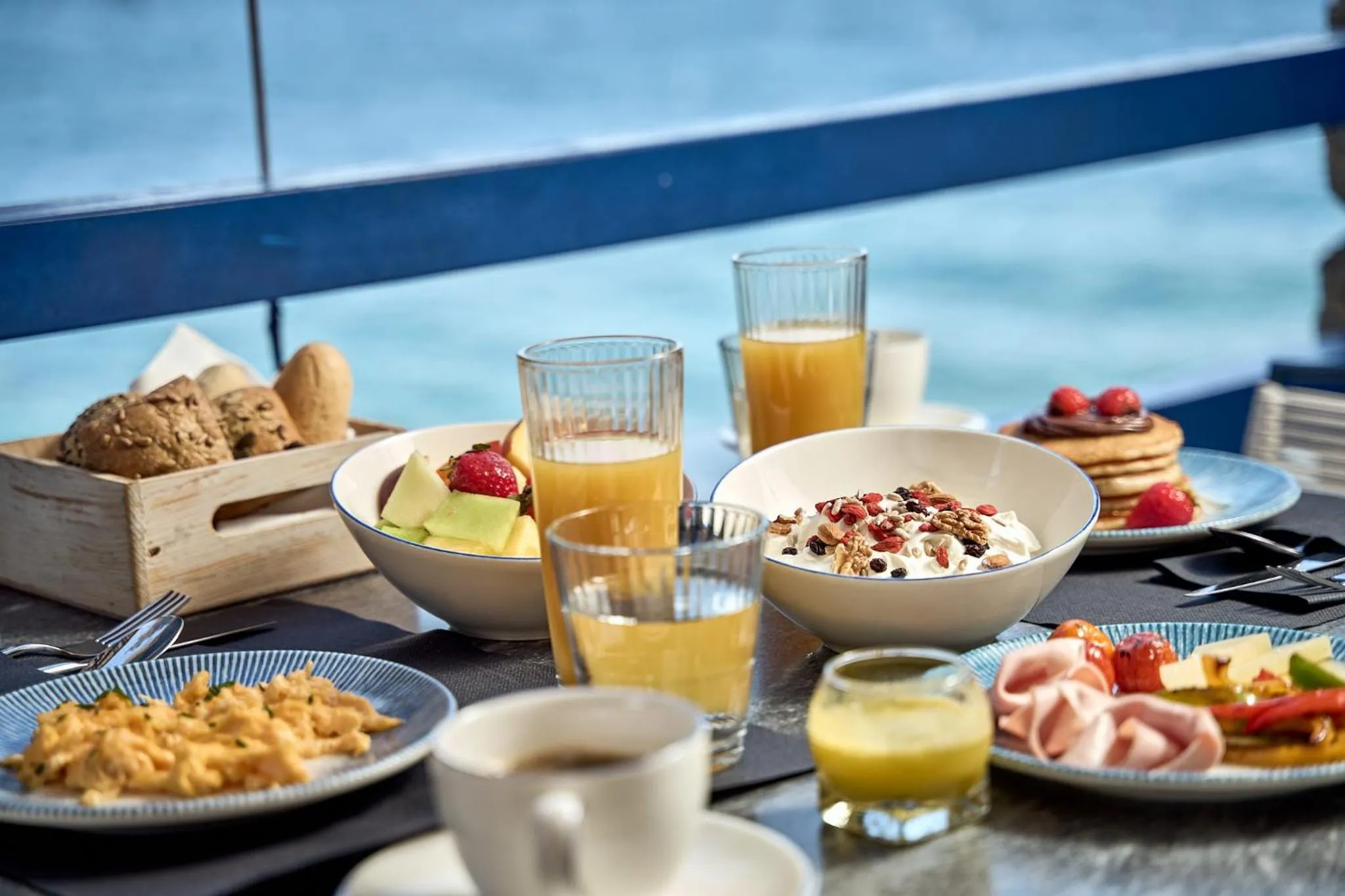 Breakfast in Mykonos Theoxenia, a Member of Design Hotels