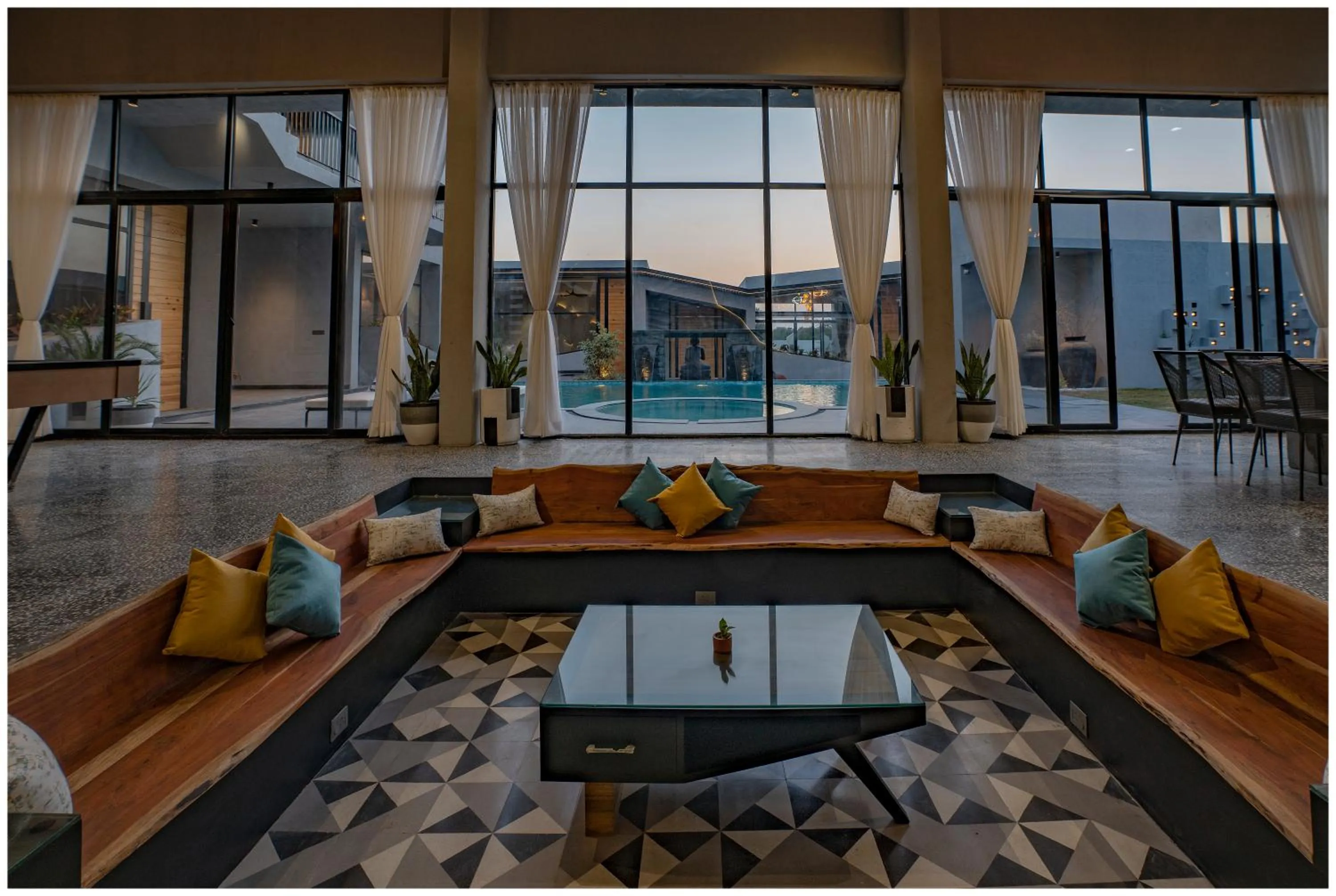 Billiard in Casa Concreto- 5-Bedroom Luxury Villa with all weather Pool