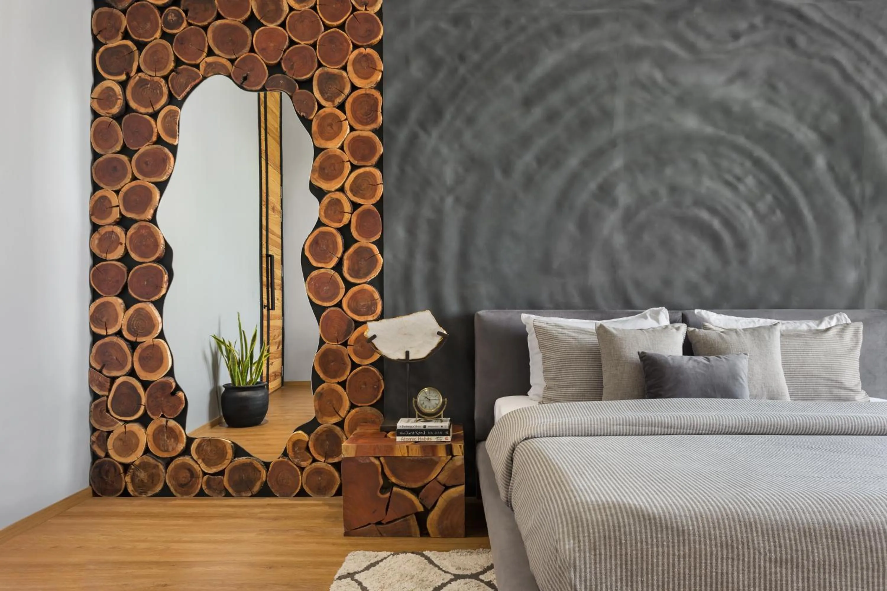 Bedroom, Bed in Casa Concreto- 5-Bedroom Luxury Villa with all weather Pool