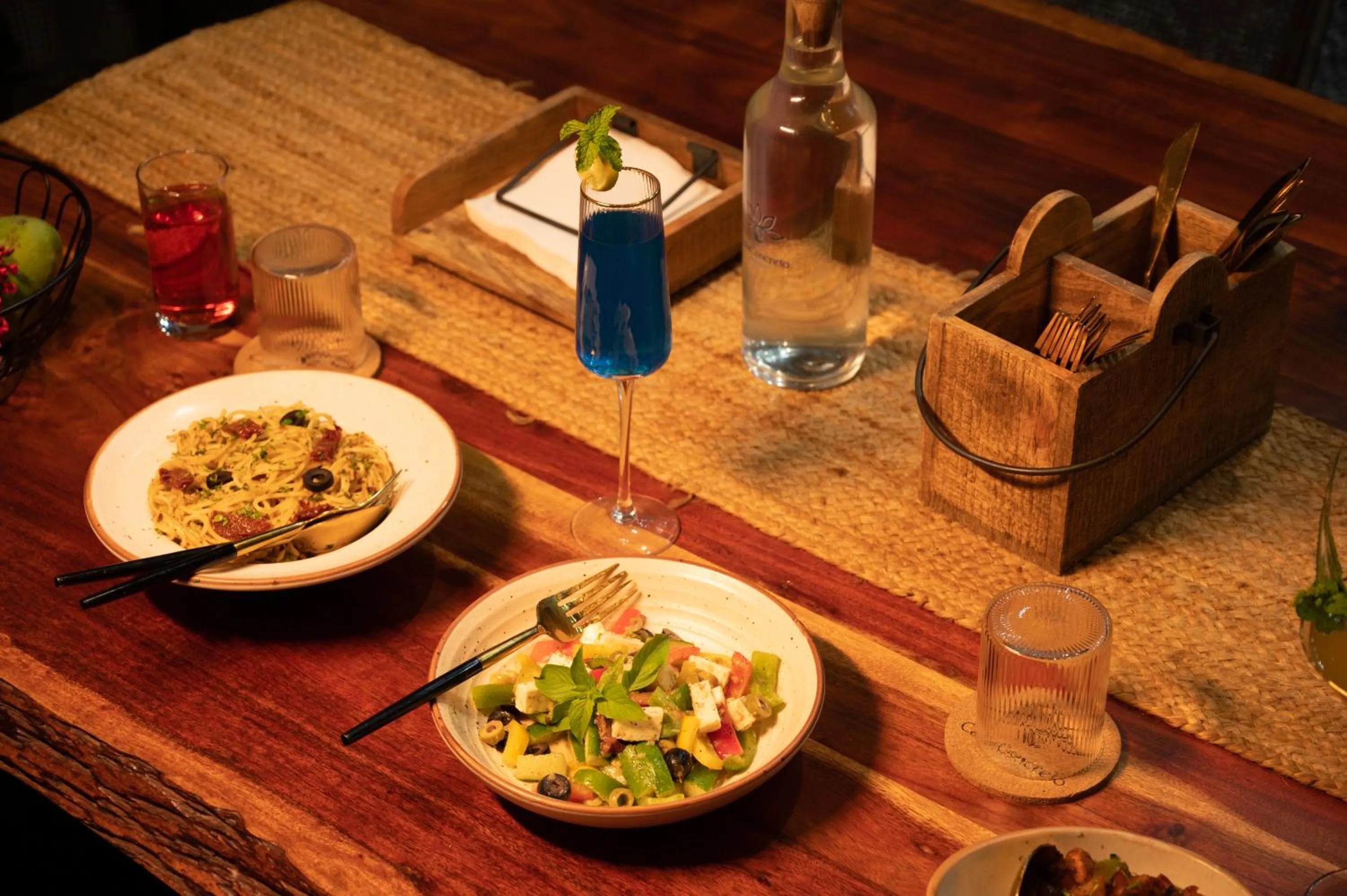 Food and drinks in Casa Concreto- 5-Bedroom Luxury Villa with all weather Pool