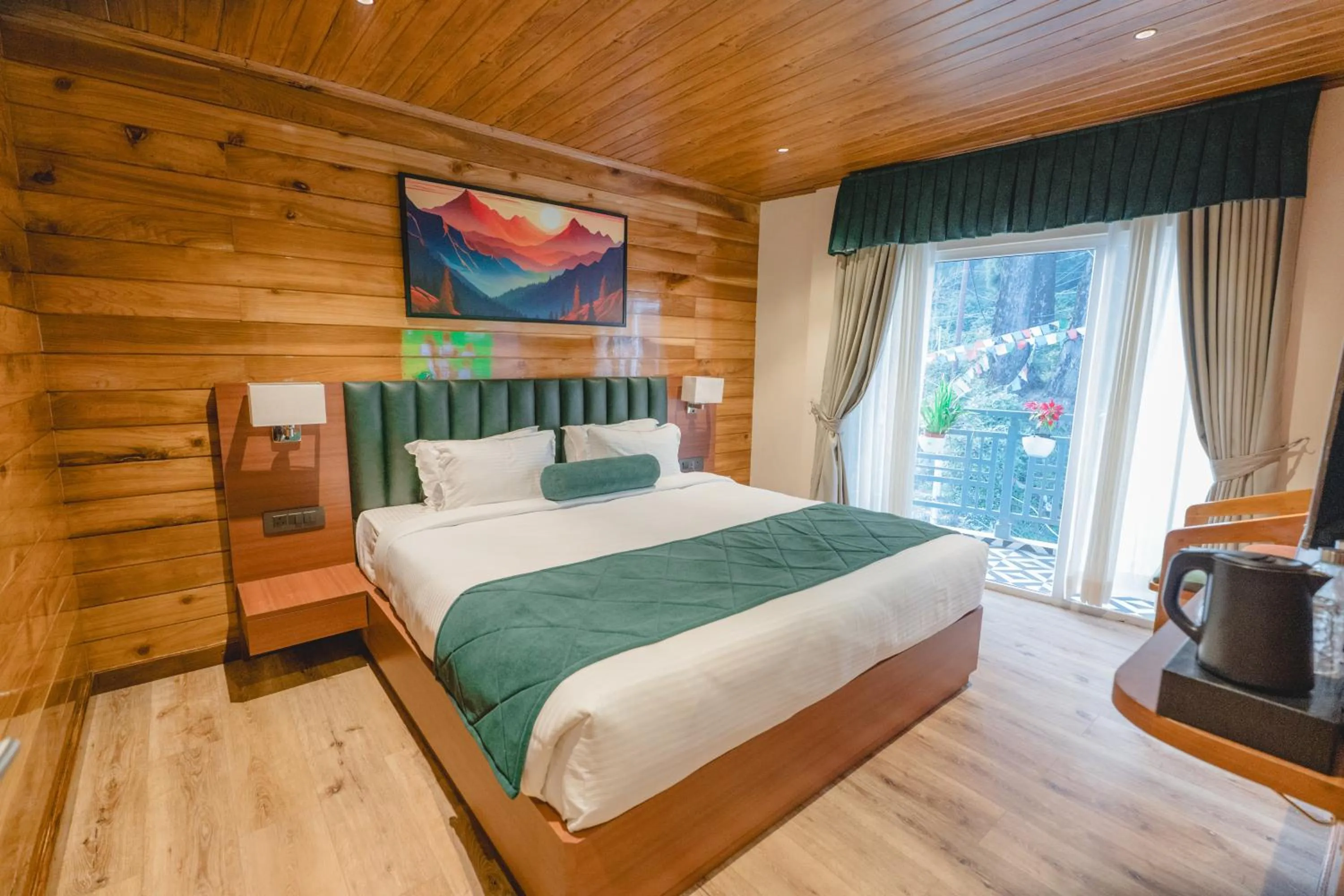 Bedroom, Bed in Mount Lungta Boutique Hotel & Spa