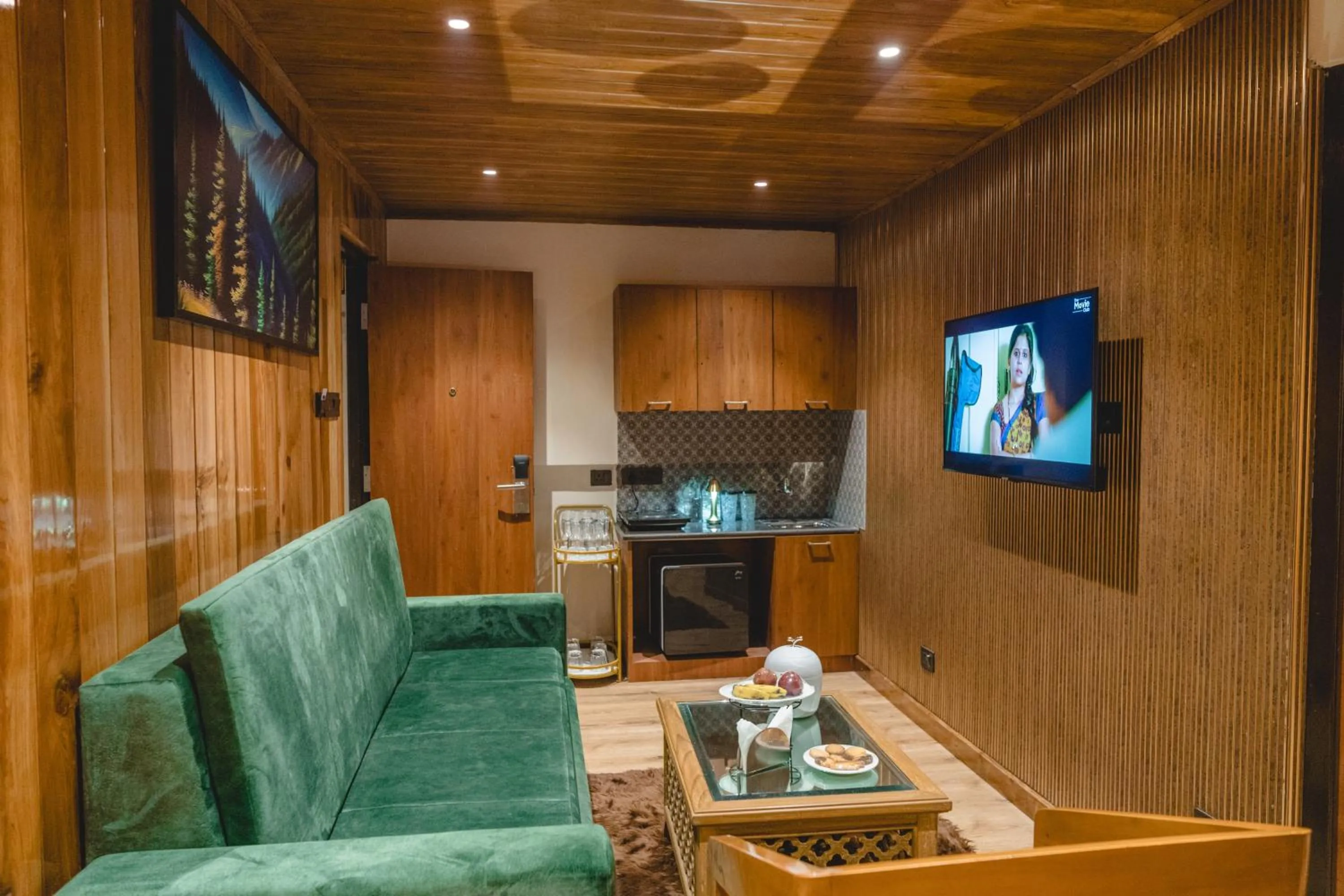 Living room in Mount Lungta Boutique Hotel & Spa