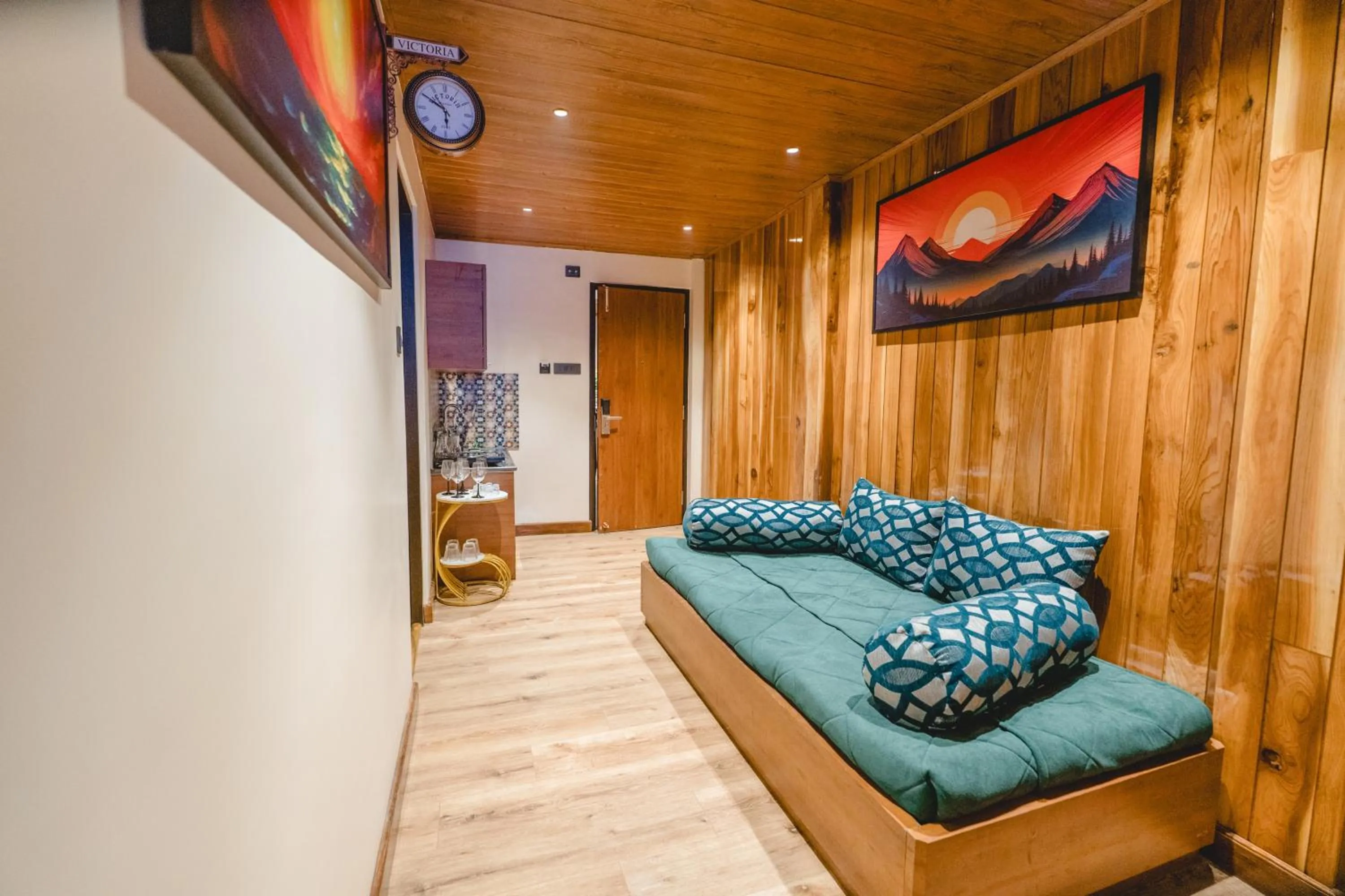 Living room, Bed in Mount Lungta Boutique Hotel & Spa