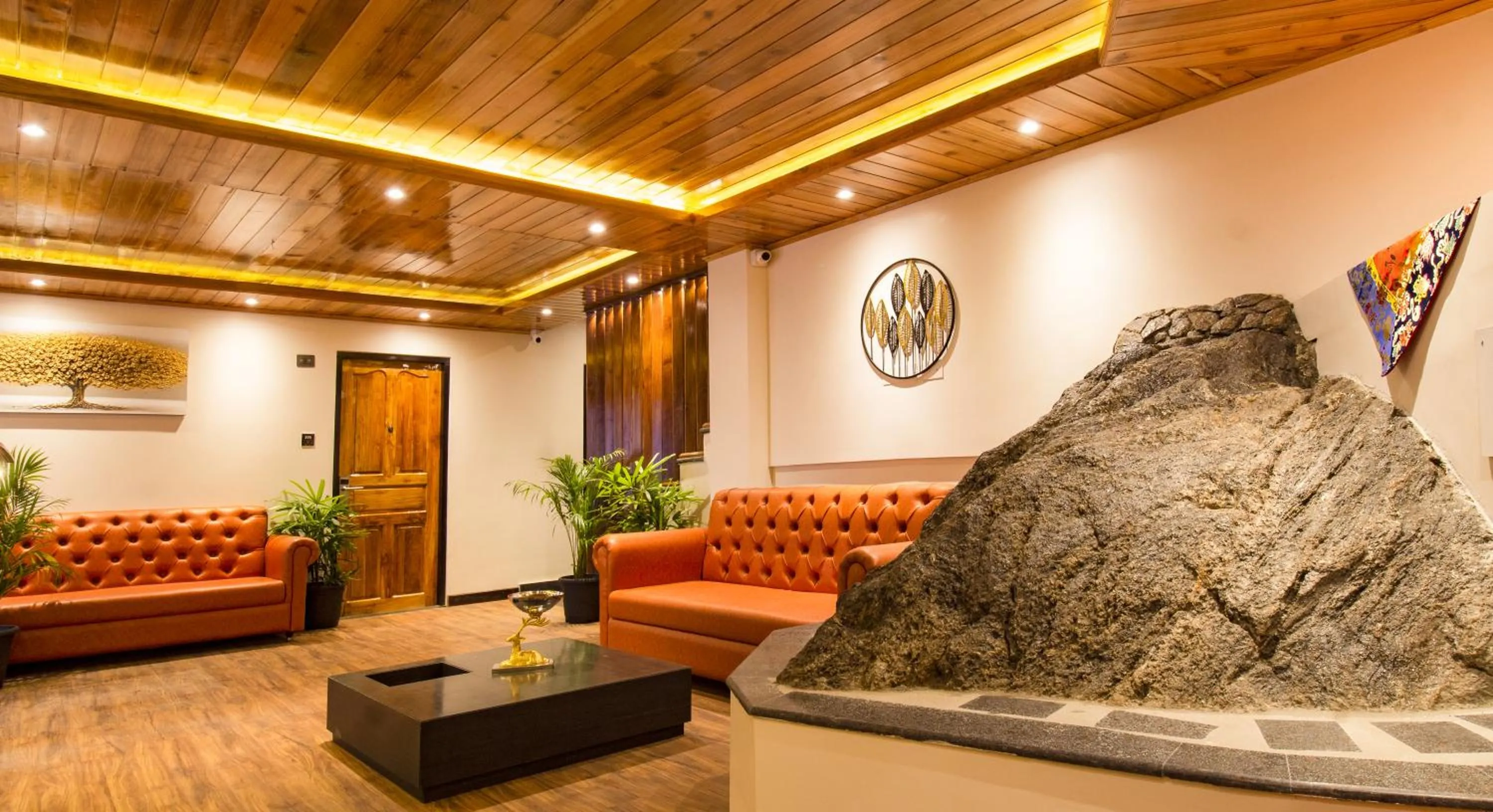 Lobby or reception in Mount Lungta Boutique Hotel & Spa