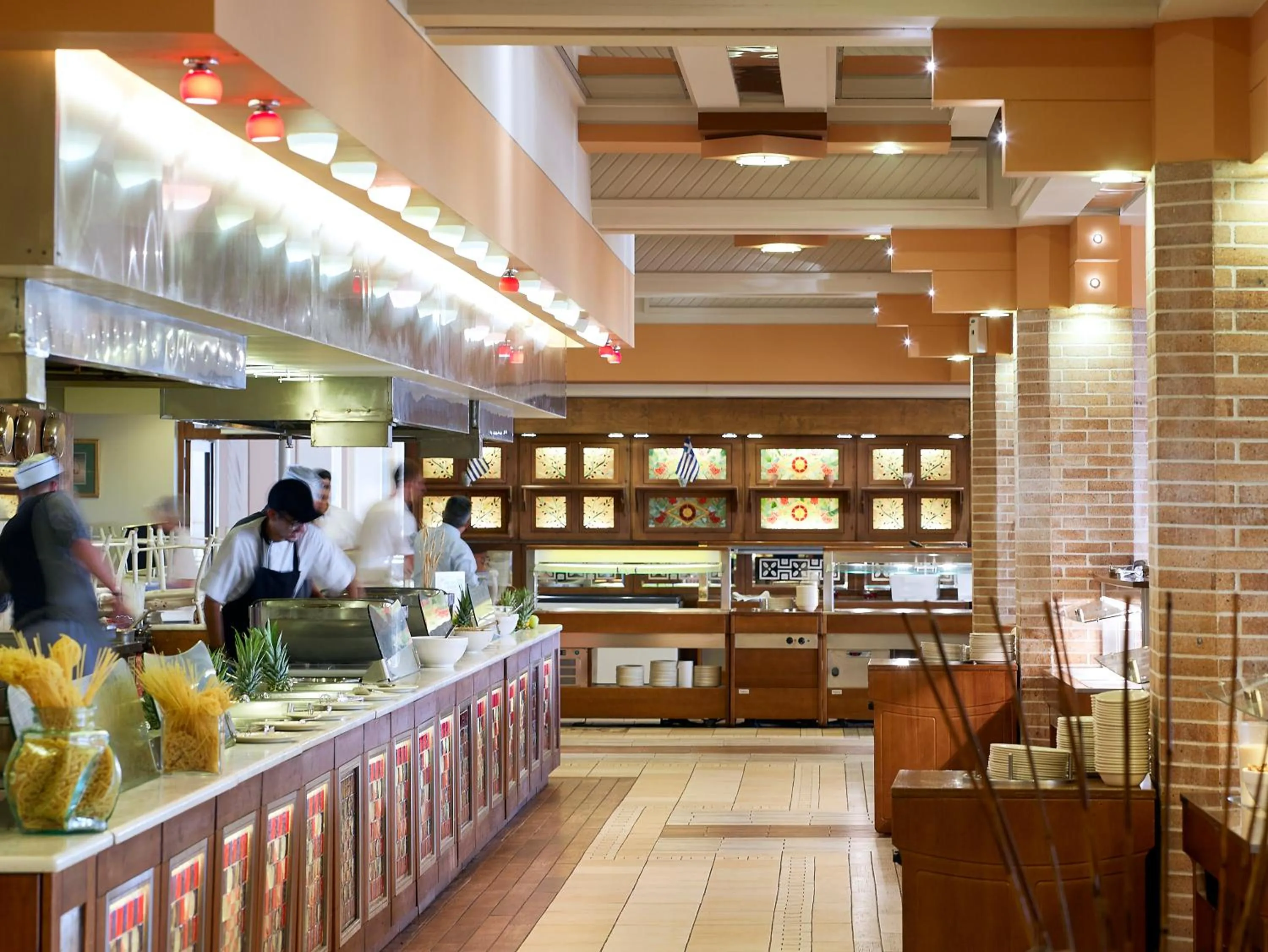 Buffet breakfast in Knossos Royal