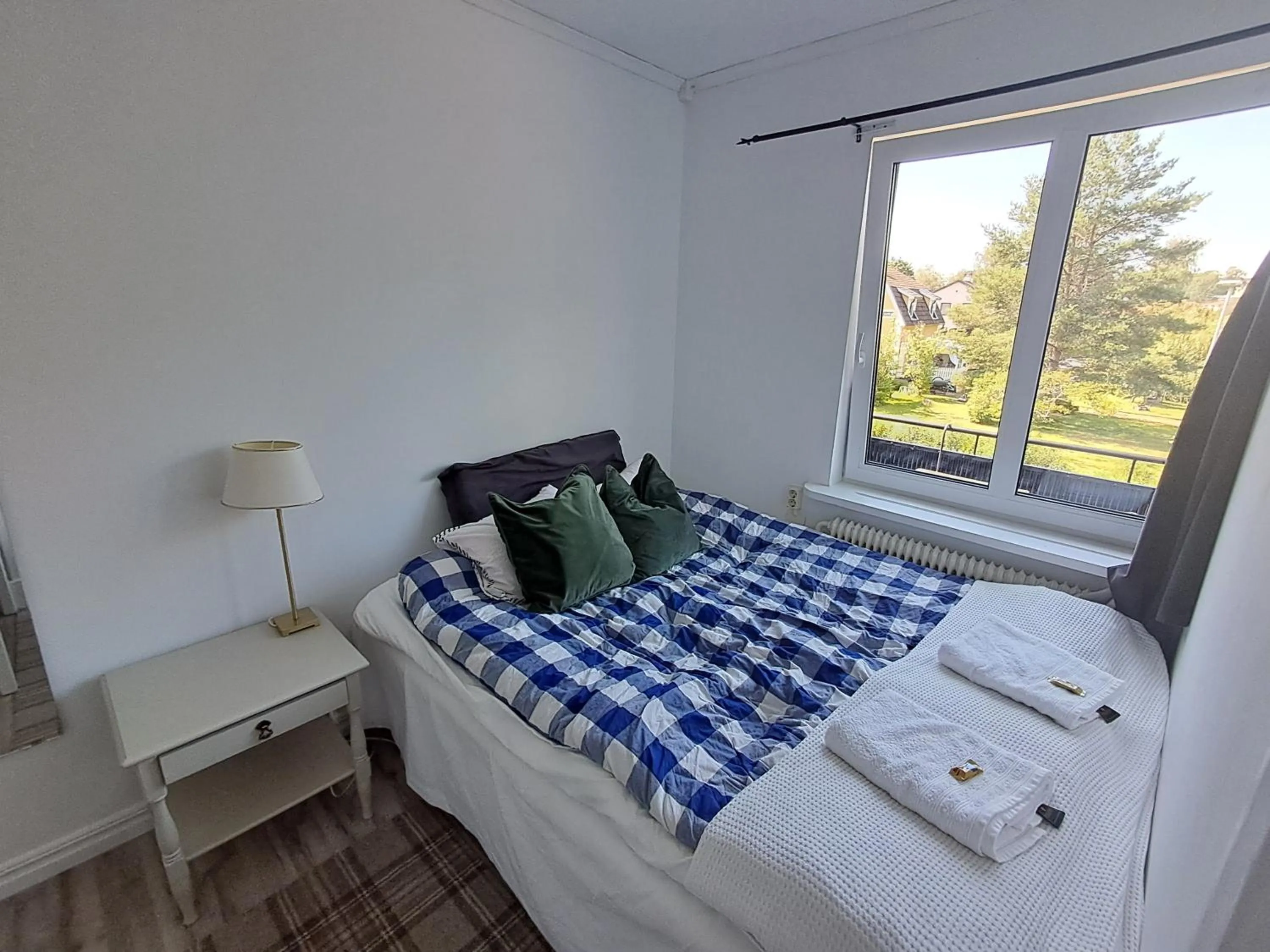 Balcony/Terrace, Bed in Ankis Bed and Brekfast, Vimmerby