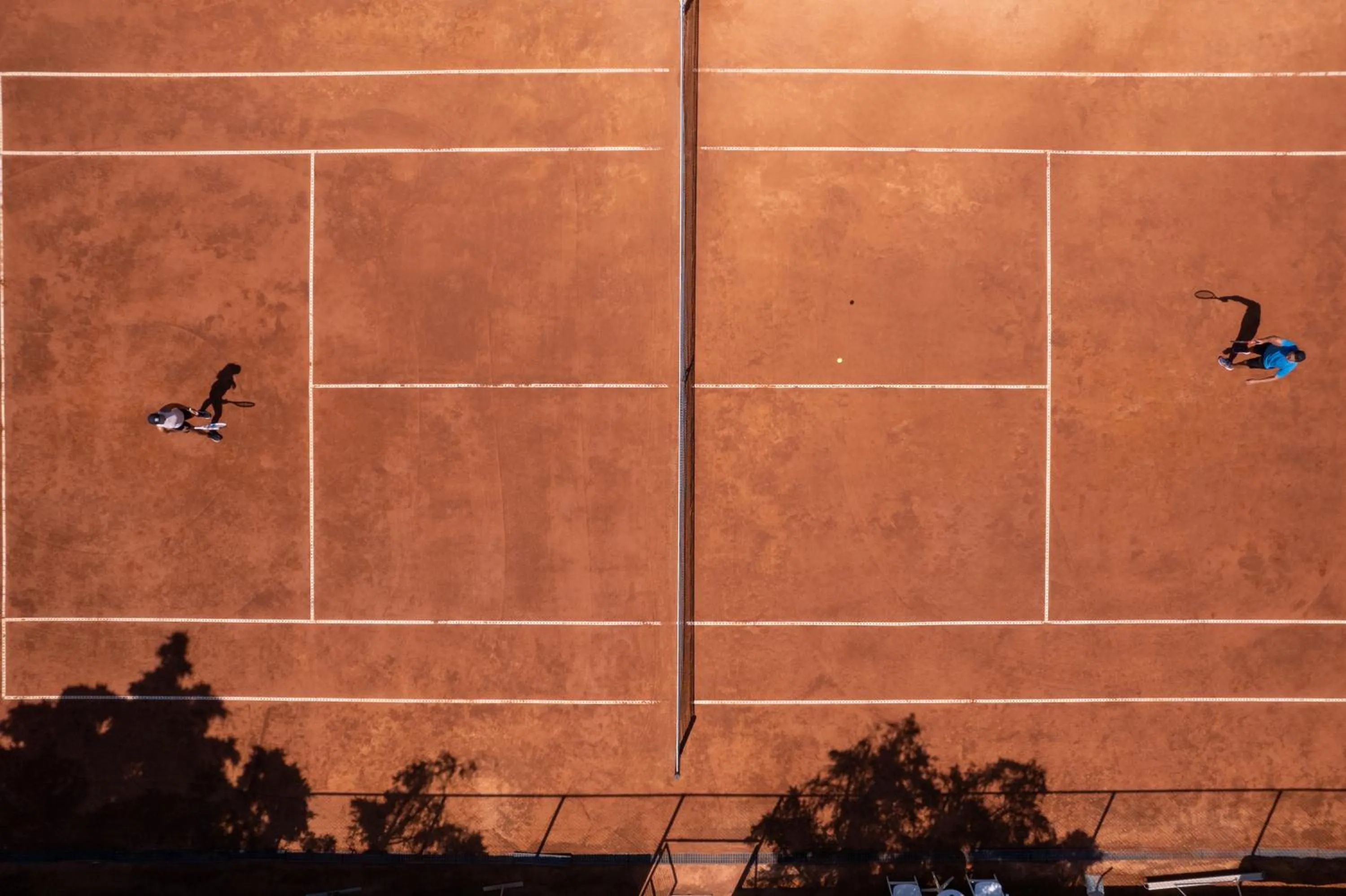 Tennis court in Mitsis Royal Mare