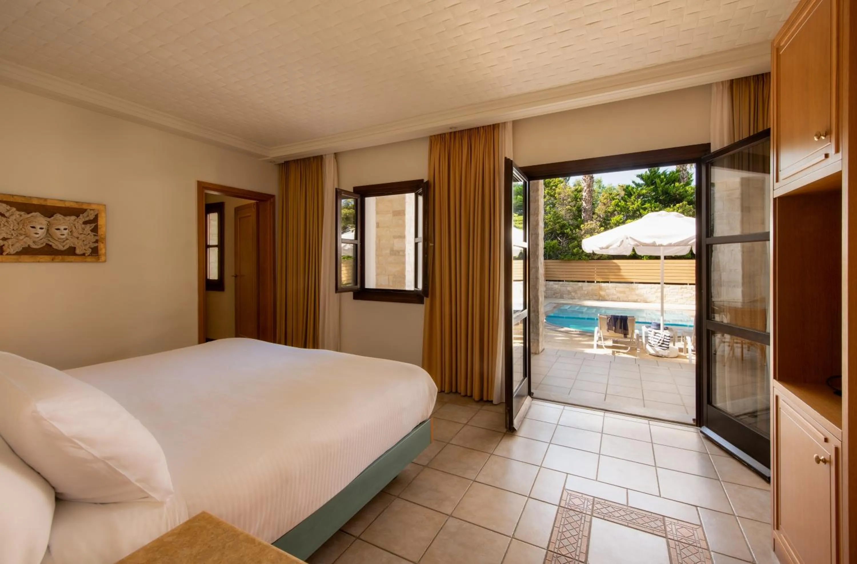 Photo of the whole room, Bed in Mitsis Royal Mare