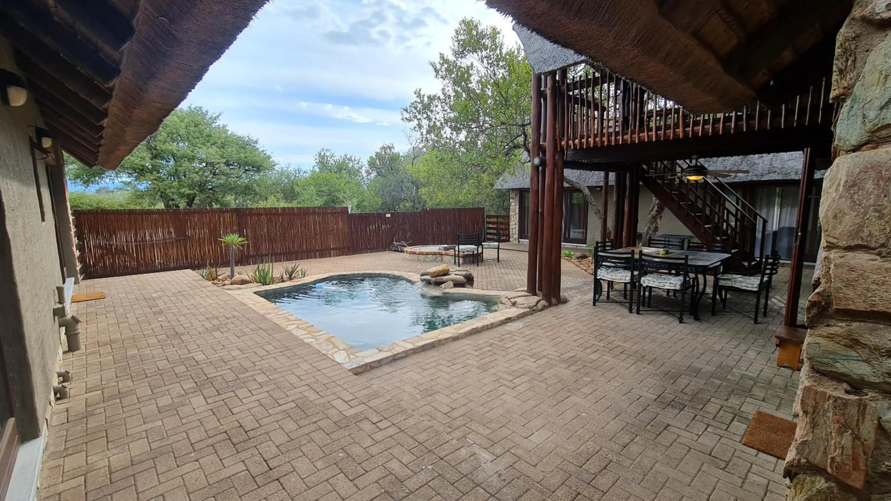 Balcony/Terrace in Hoedspruit Bush Stay