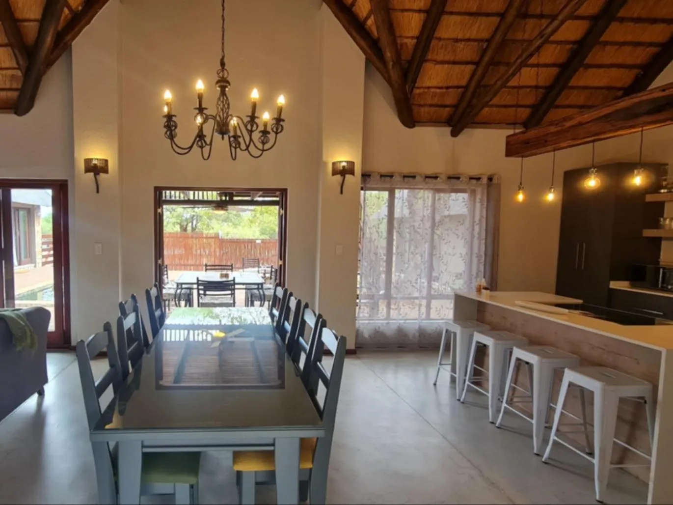 Dining area in Hoedspruit Bush Stay