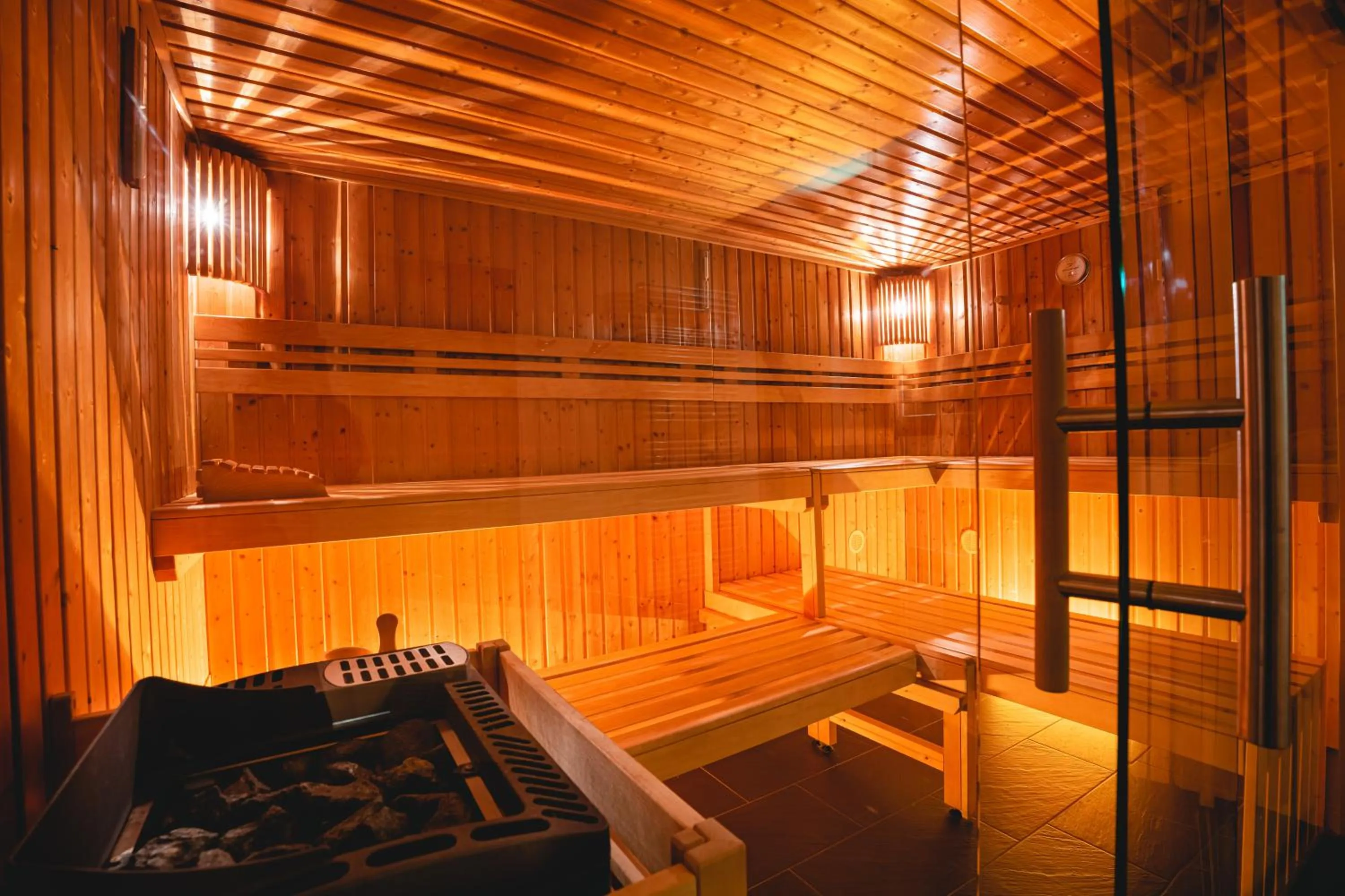 Sauna in Hotel Fichtelberghaus - ganz oben im Erzgebirge