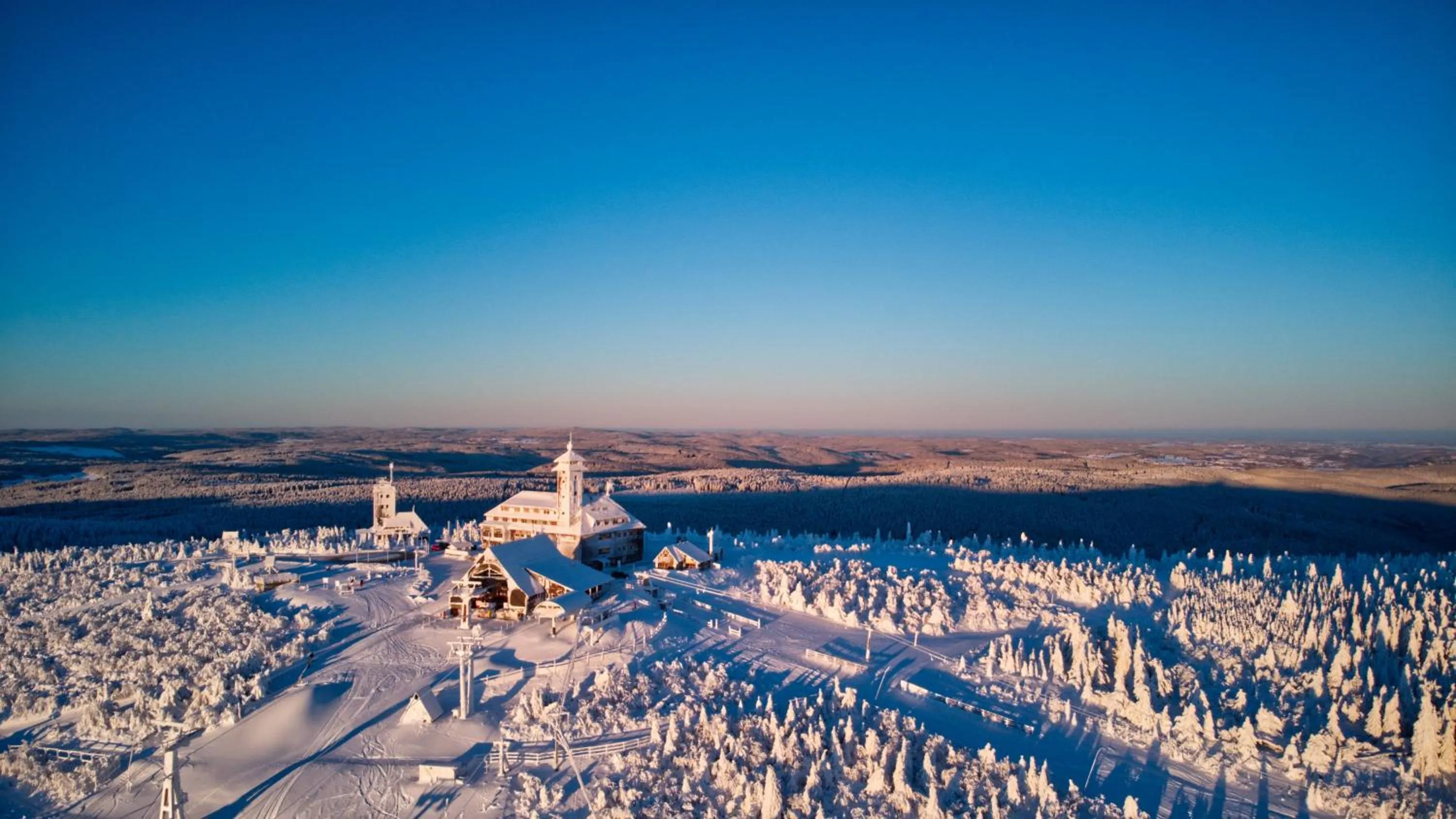 Natural landscape in Hotel Fichtelberghaus - ganz oben im Erzgebirge
