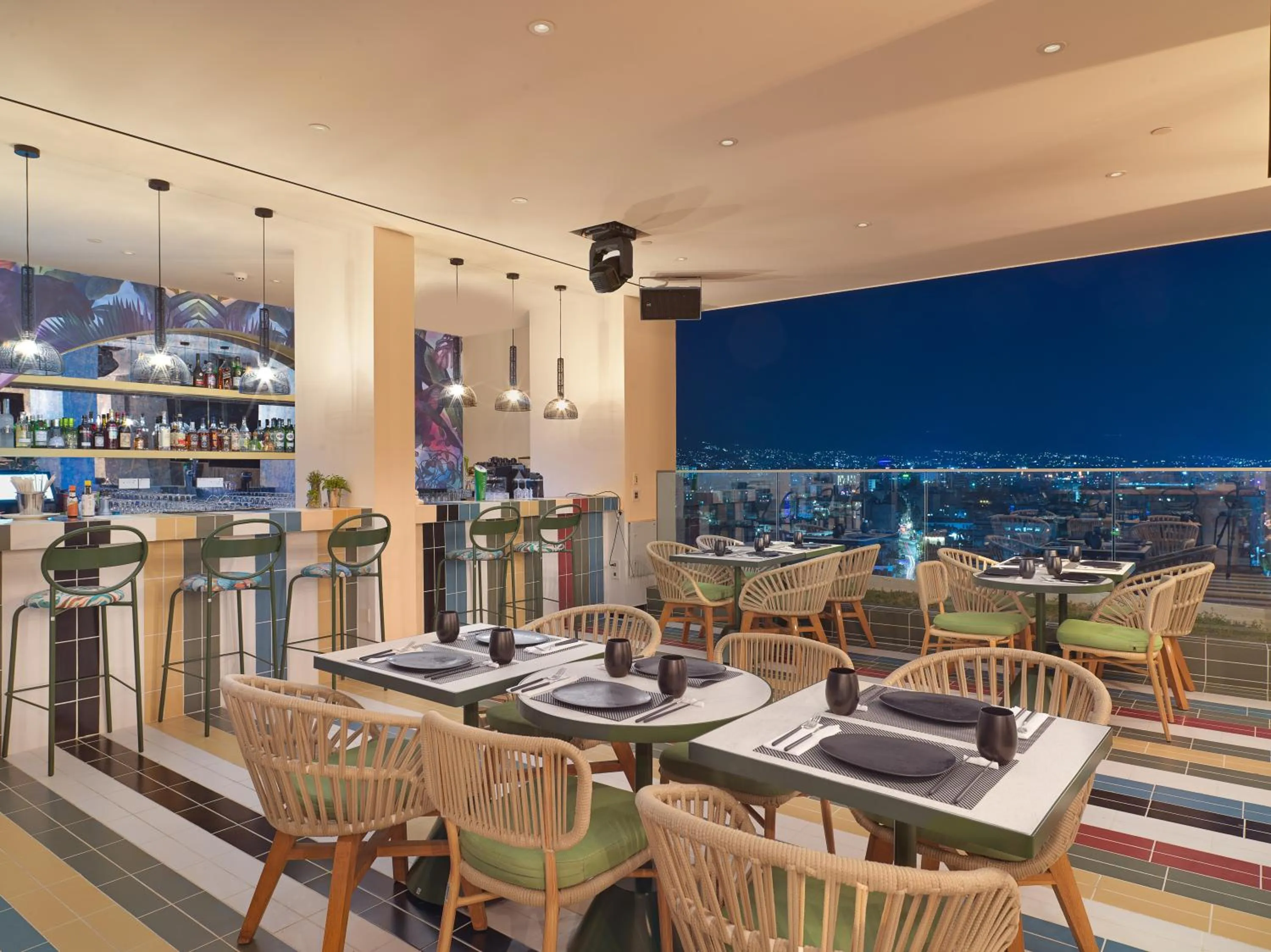 Restaurant/places to eat in NYX Hotel Limassol